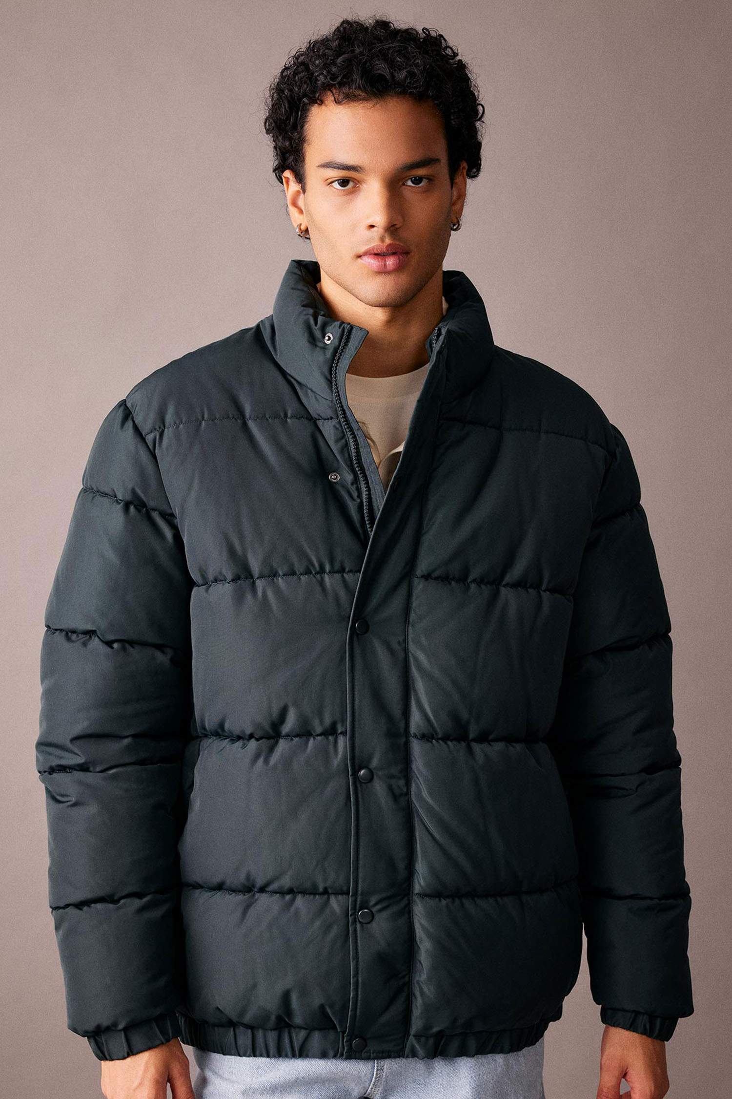 Regular Fit Puffer Jacket