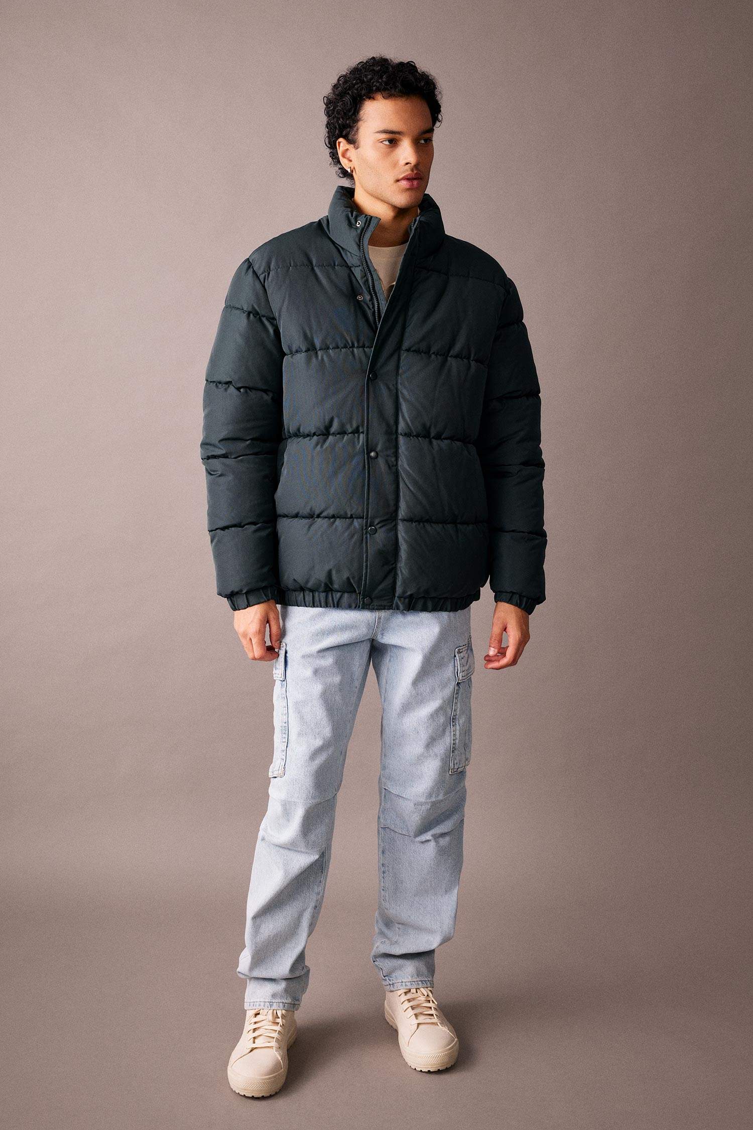 Regular Fit Puffer Jacket