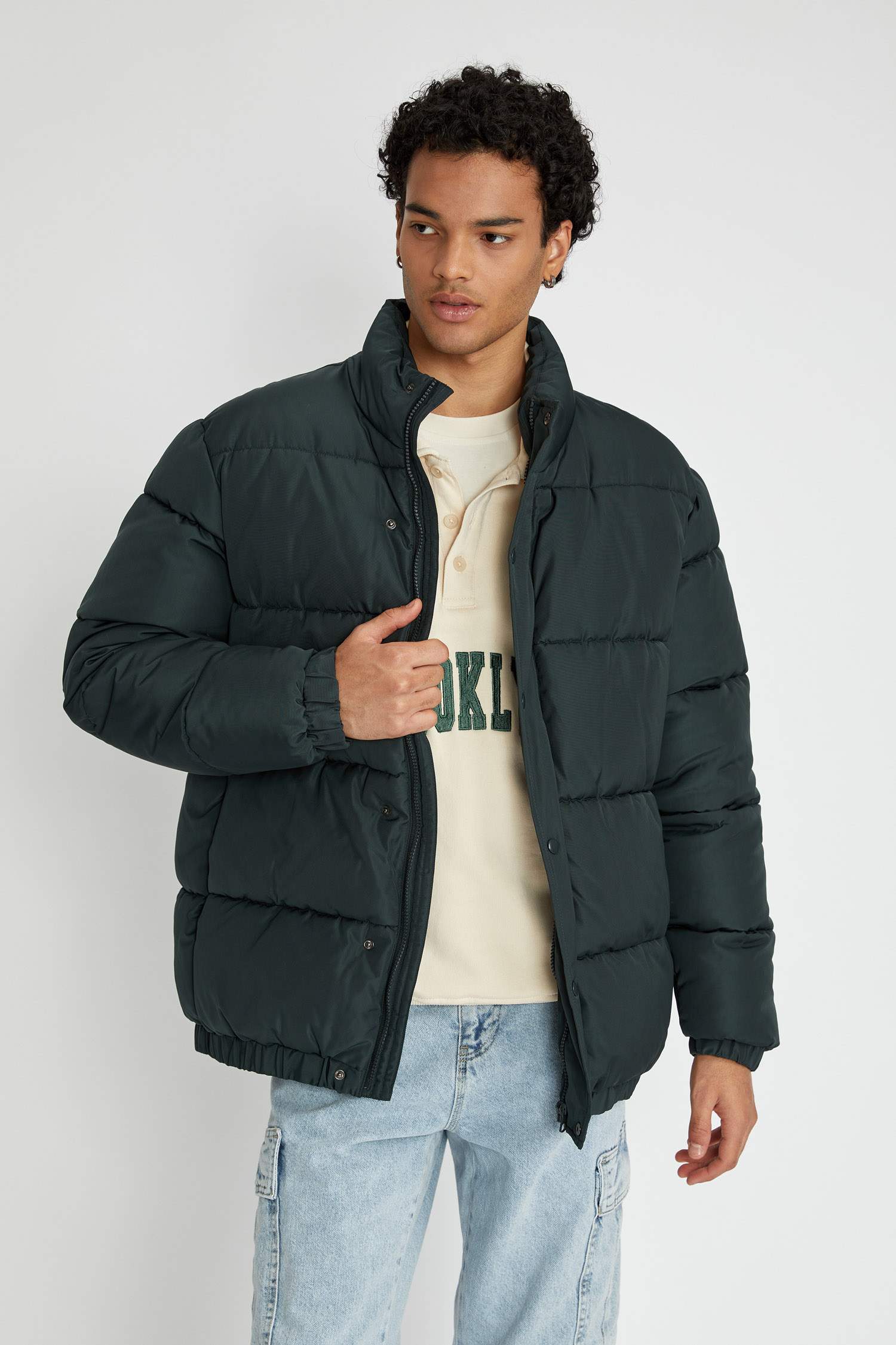 Regular Fit Puffer Jacket