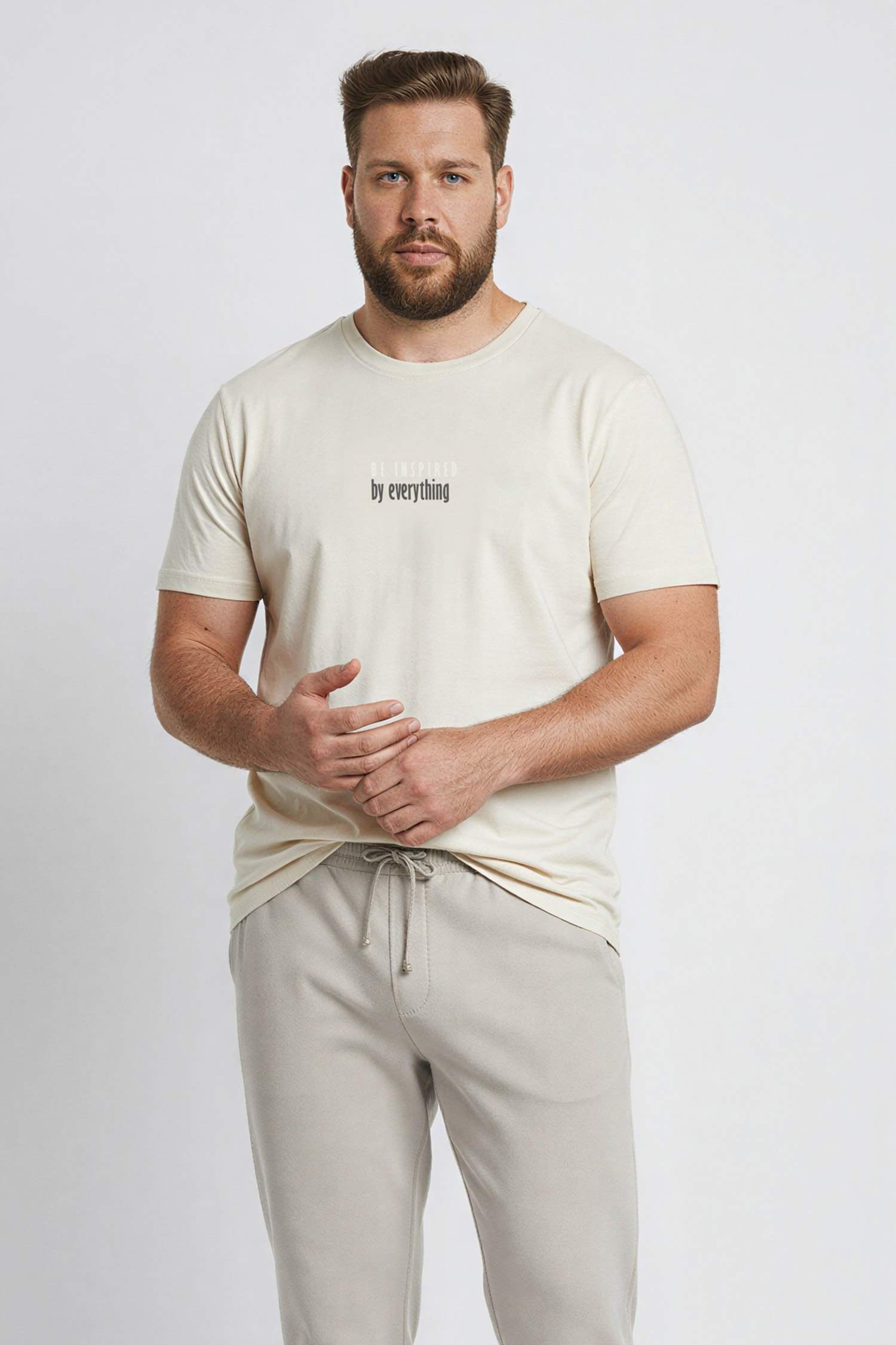 Slim Fit Crew Neck Printed Cotton T-Shirt