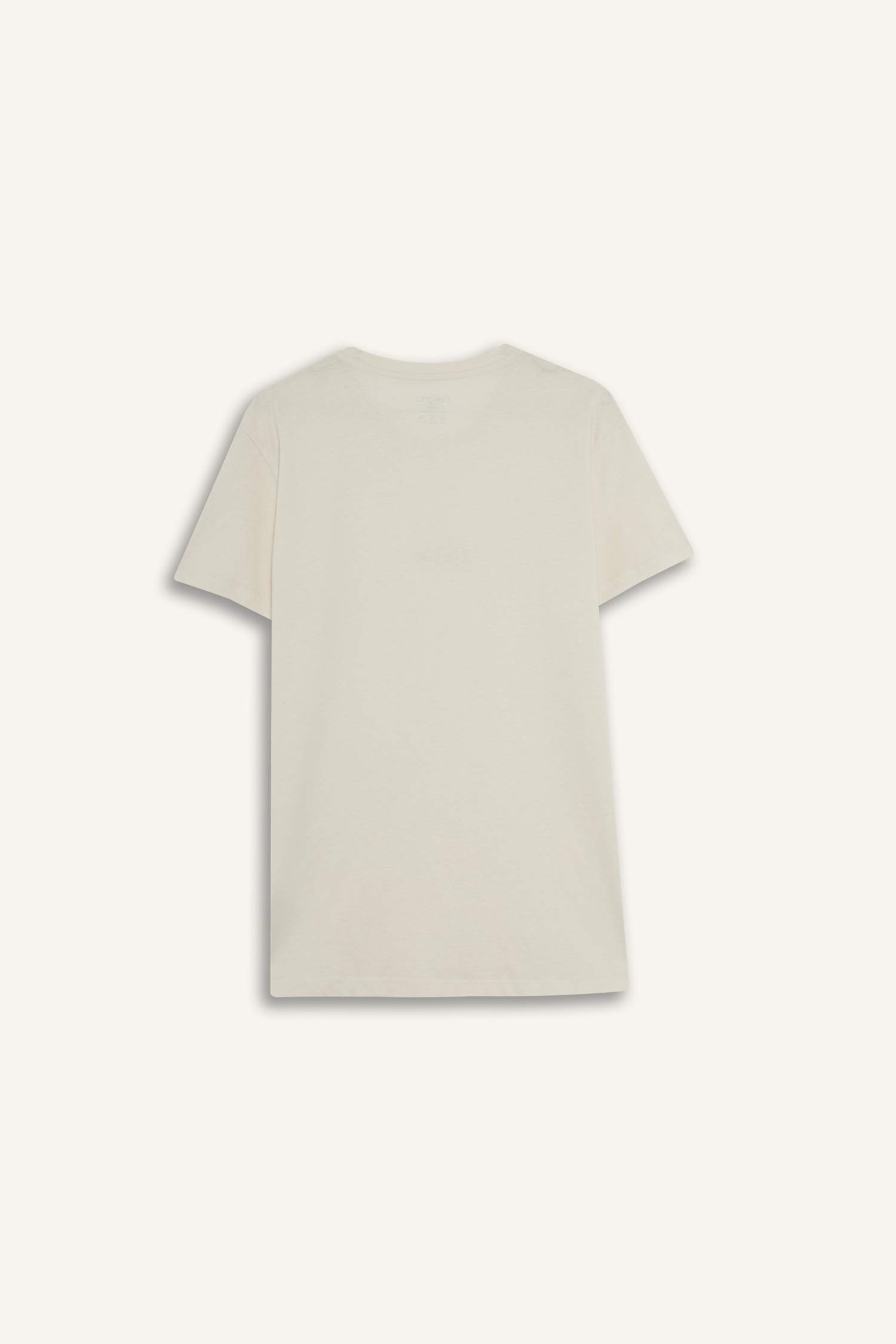 Slim Fit Crew Neck Printed Cotton T-Shirt