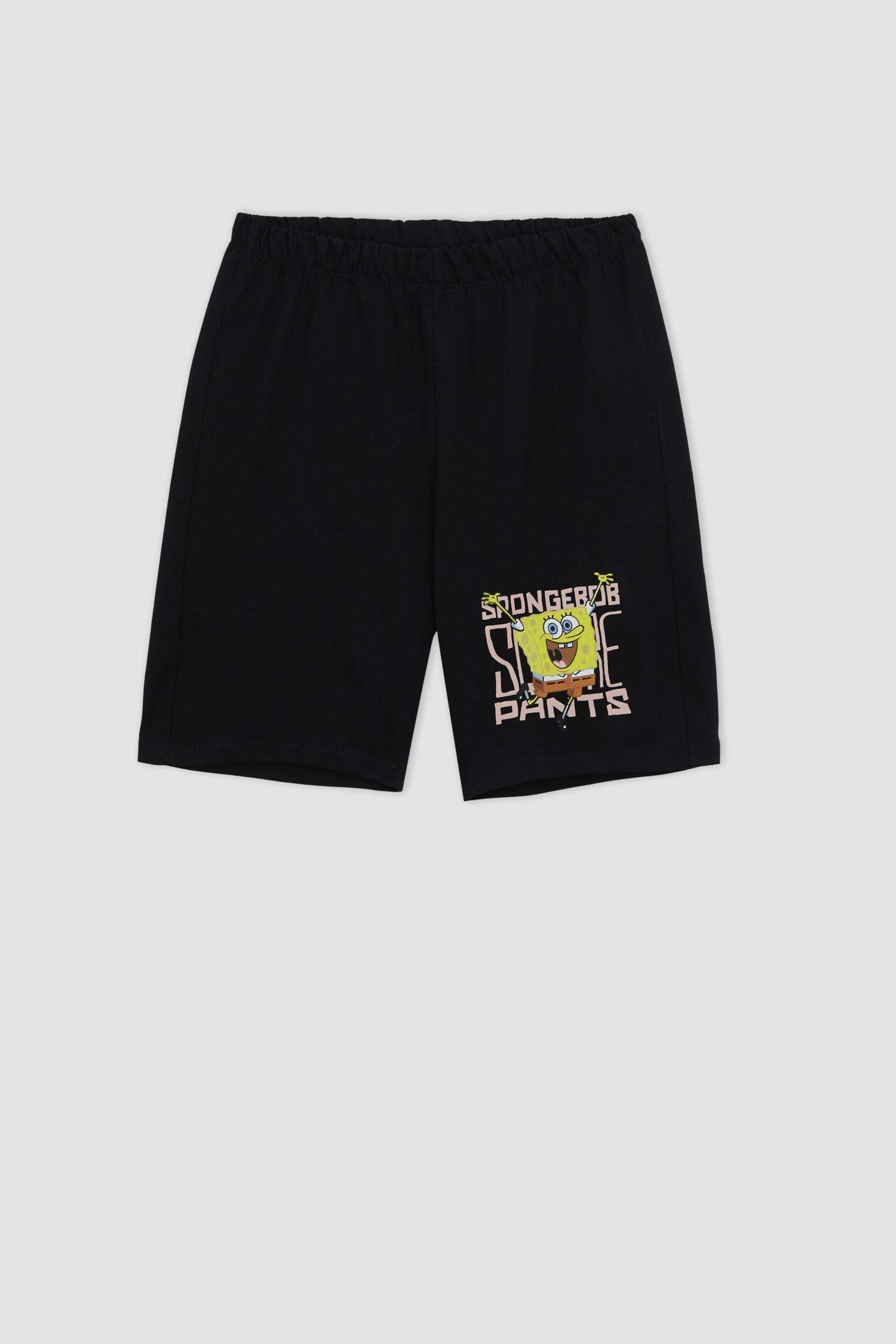 Pink Boys & Teens Boy Regular Fit SpongeBob Licensed 2-Piece Pajamas ...