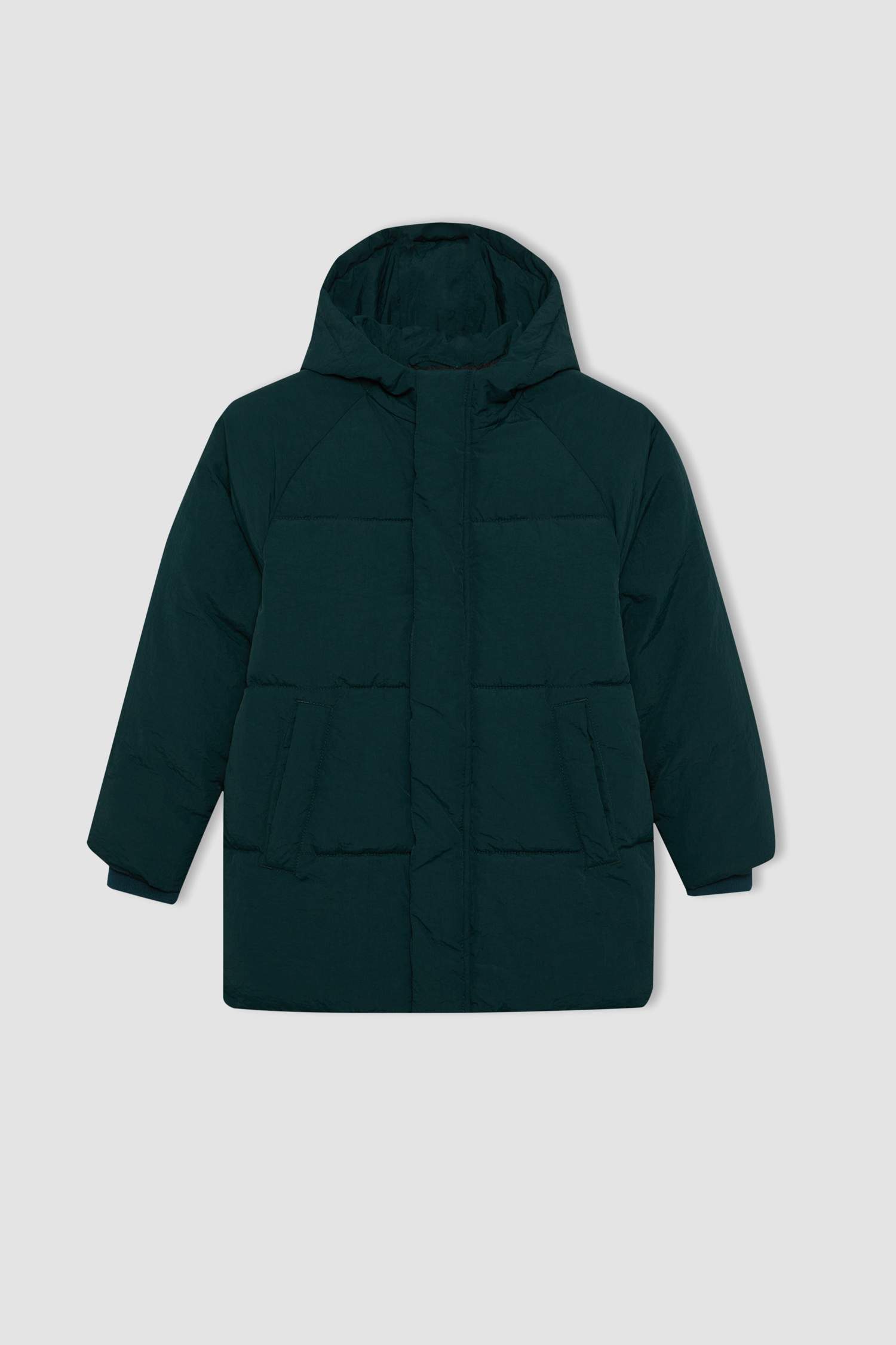 Boy Water Repellent Plush Lining Puffer Jacket