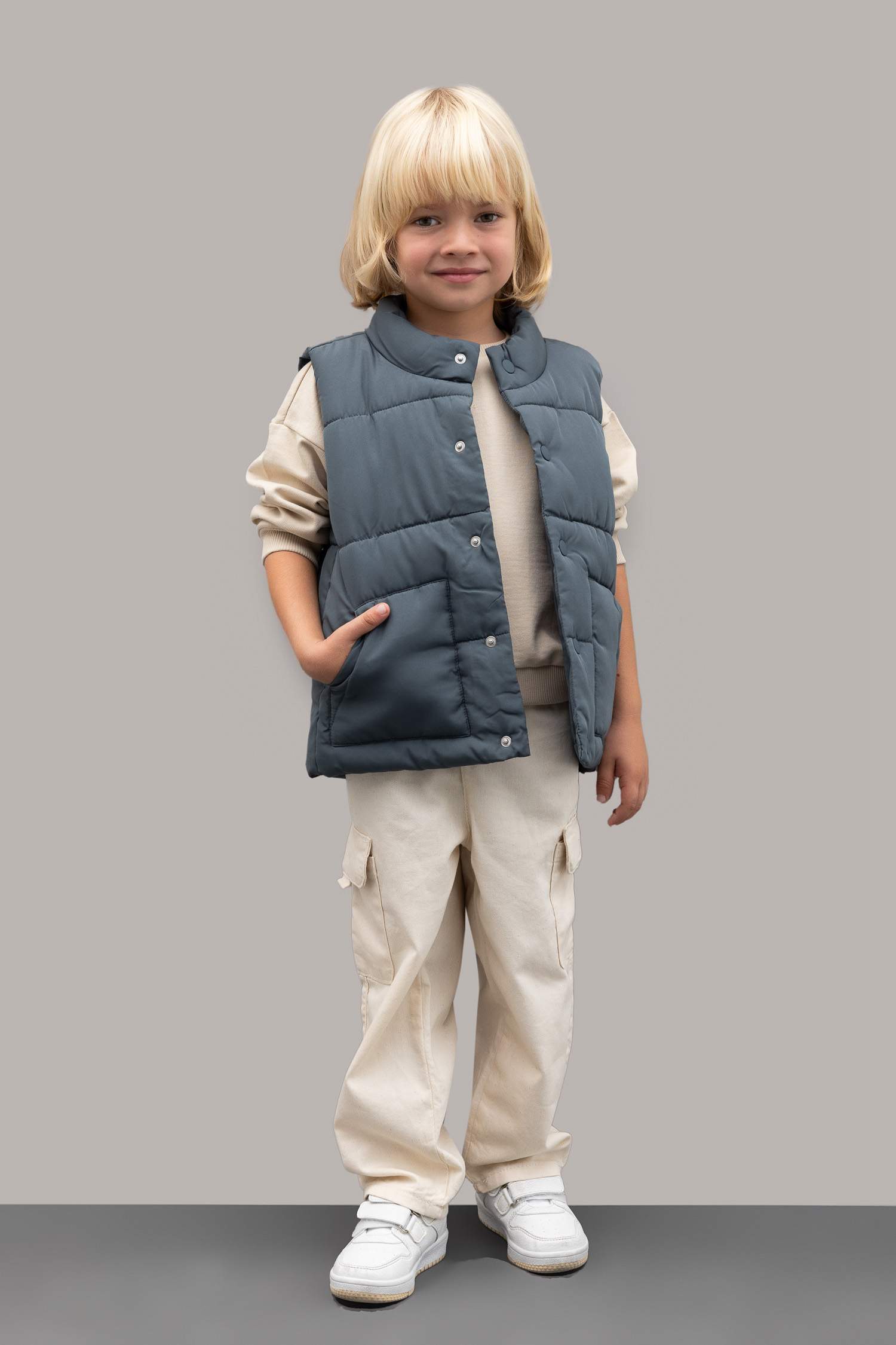 Жилет стандартного крою Мікрофібра для малюків хлопчиків