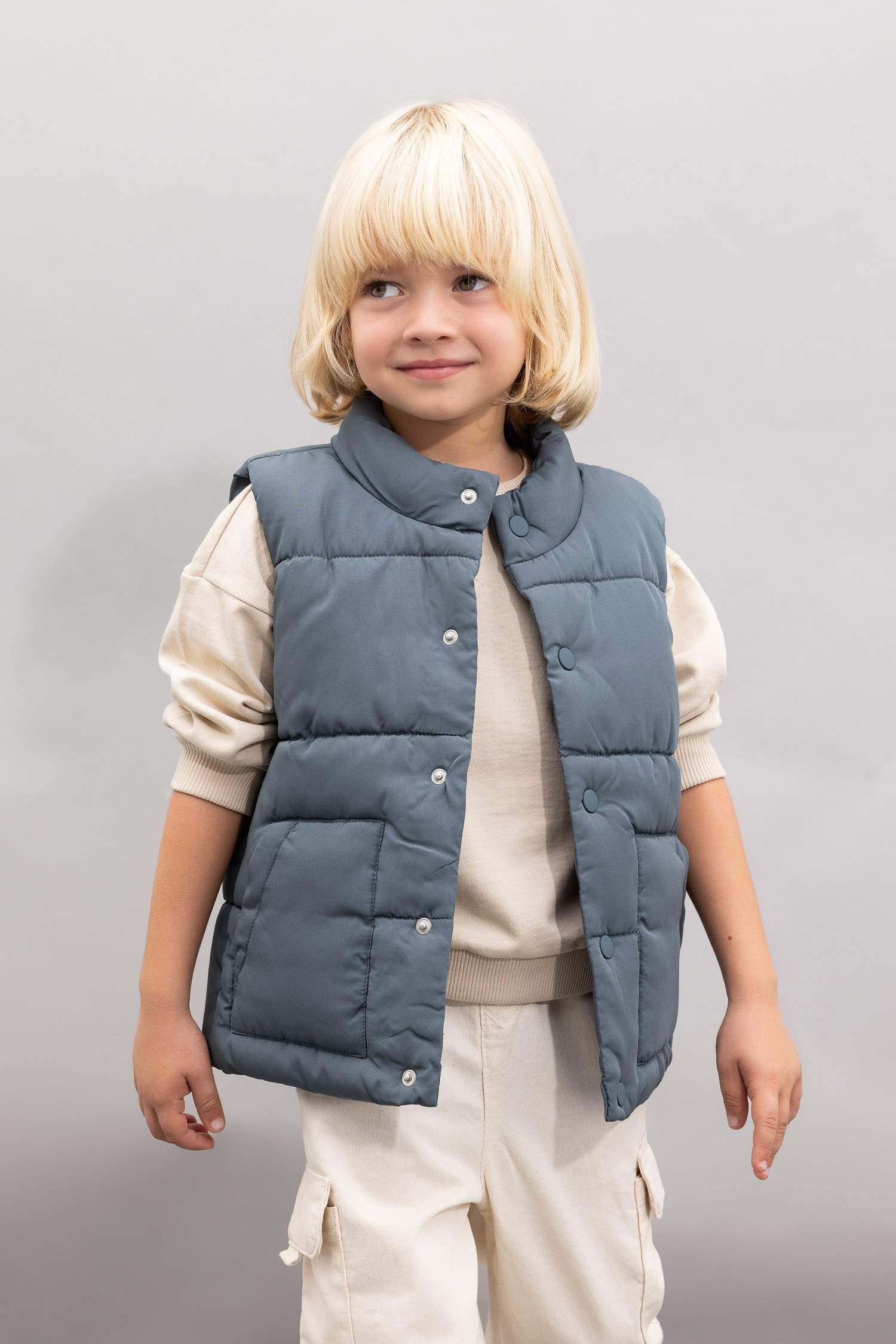 Жилет стандартного крою Мікрофібра для малюків хлопчиків