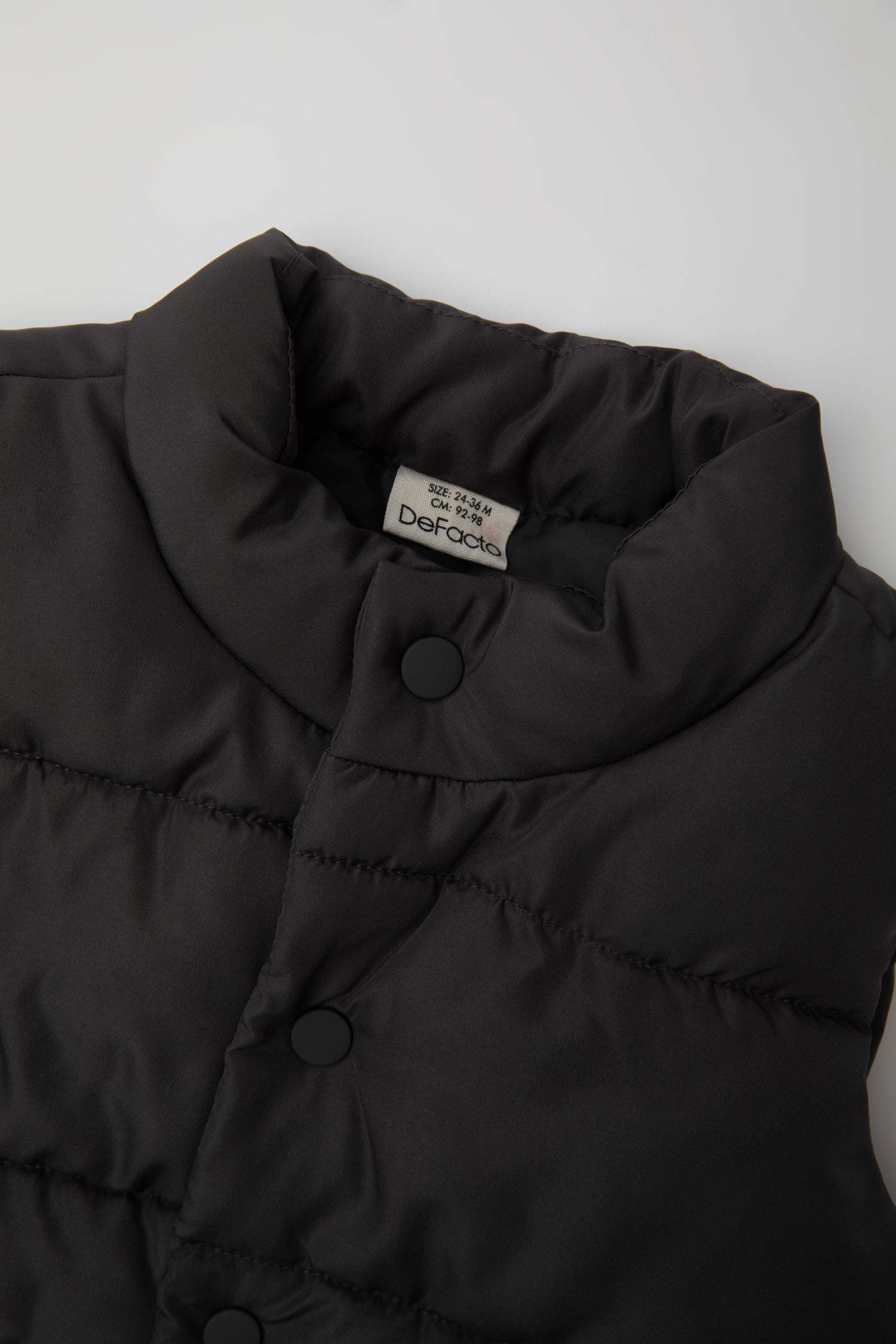 Baby Boy High Collar Puffer Vest