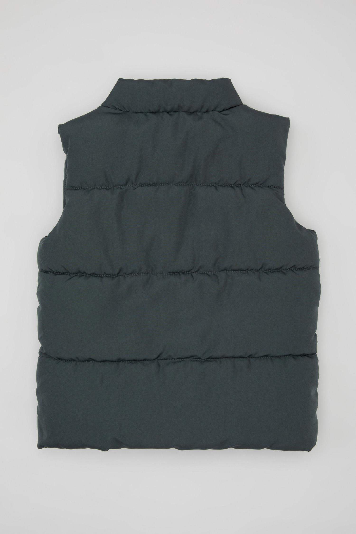 Erkek Bebek Dik Yaka Su Geçirmez Kumaş Çıtçıtlı Şişme Yelek