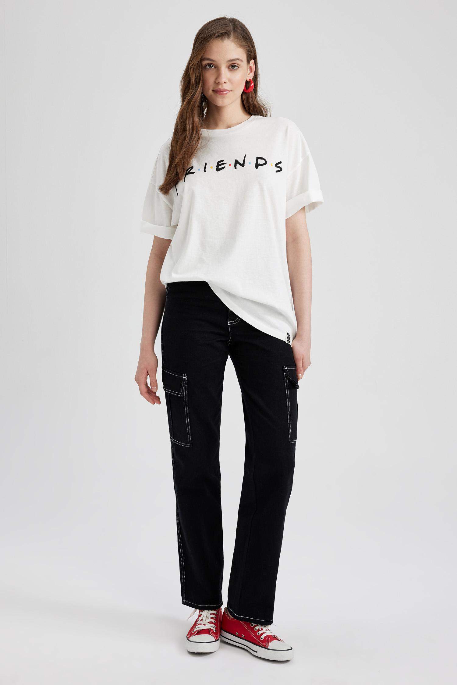 Coool Warner Bros. 100th Anniversary Oversize Fit Printed Short Sleeve T-Shirt