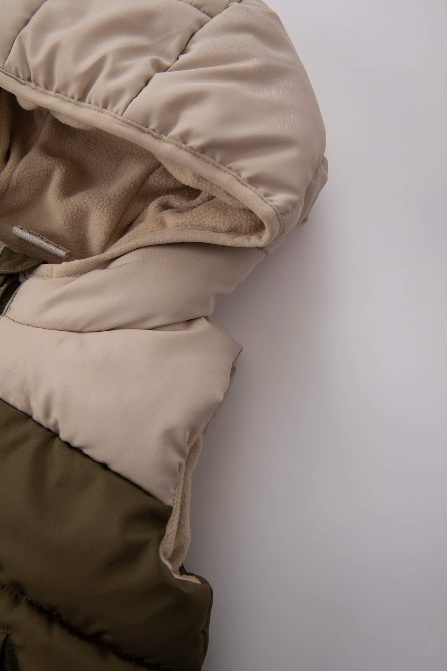 Сәби Ұл түсті блок поляр Жилет