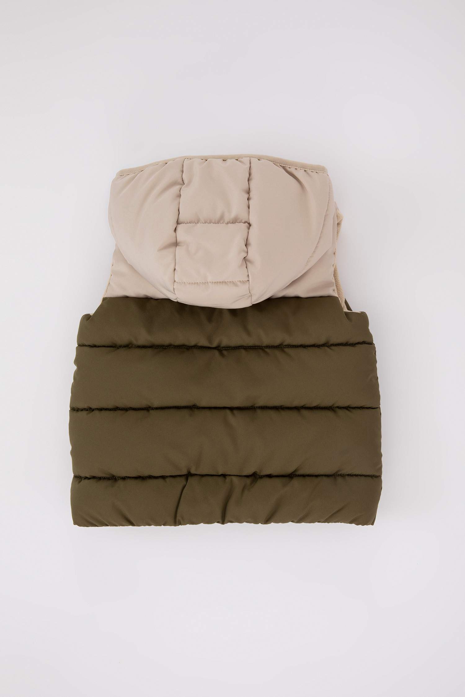 Сәби Ұл түсті блок поляр Жилет