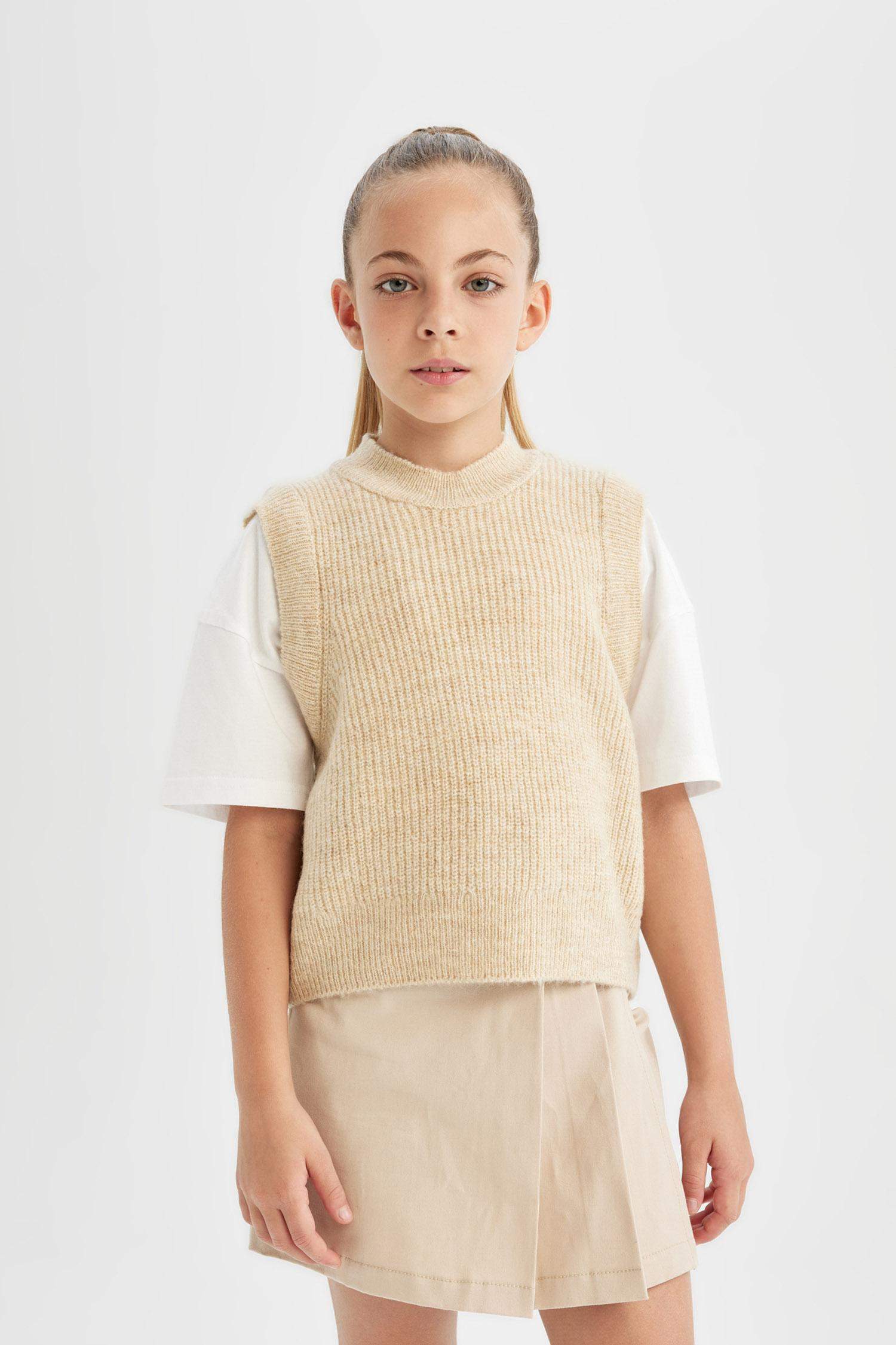 Қыздарға қалыпты пішім Свитер