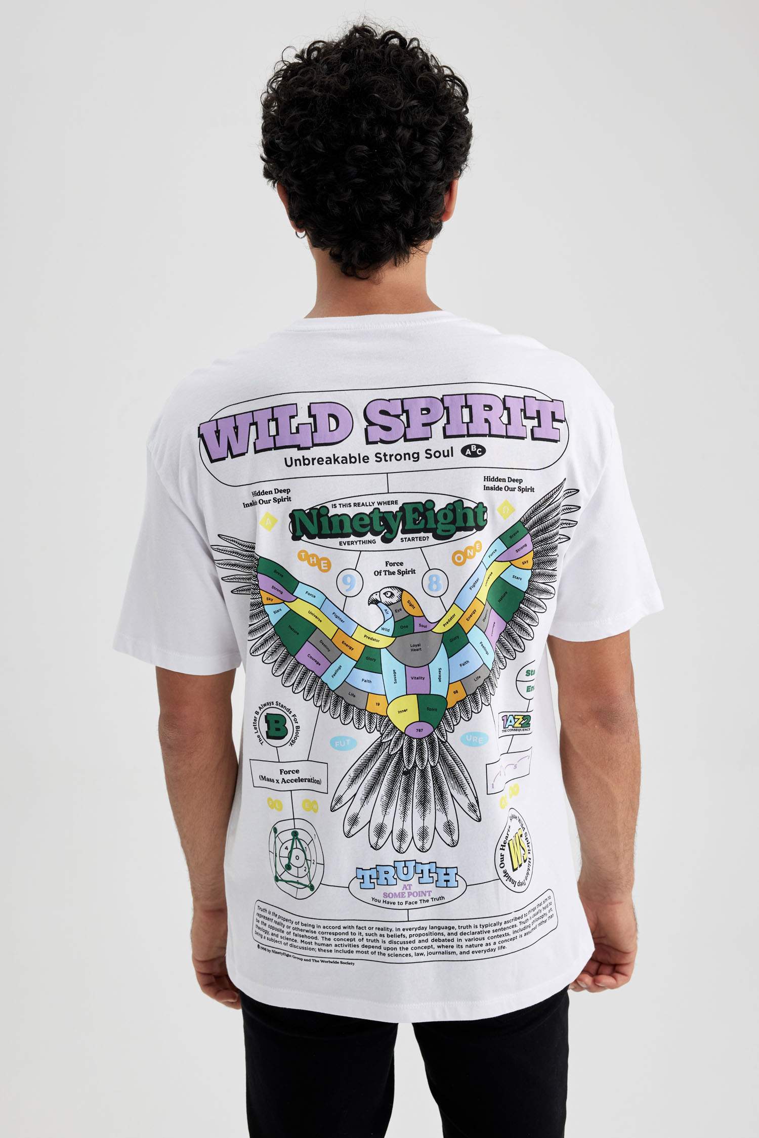 Comfort Fit Crew Neck Printed T-Shirt