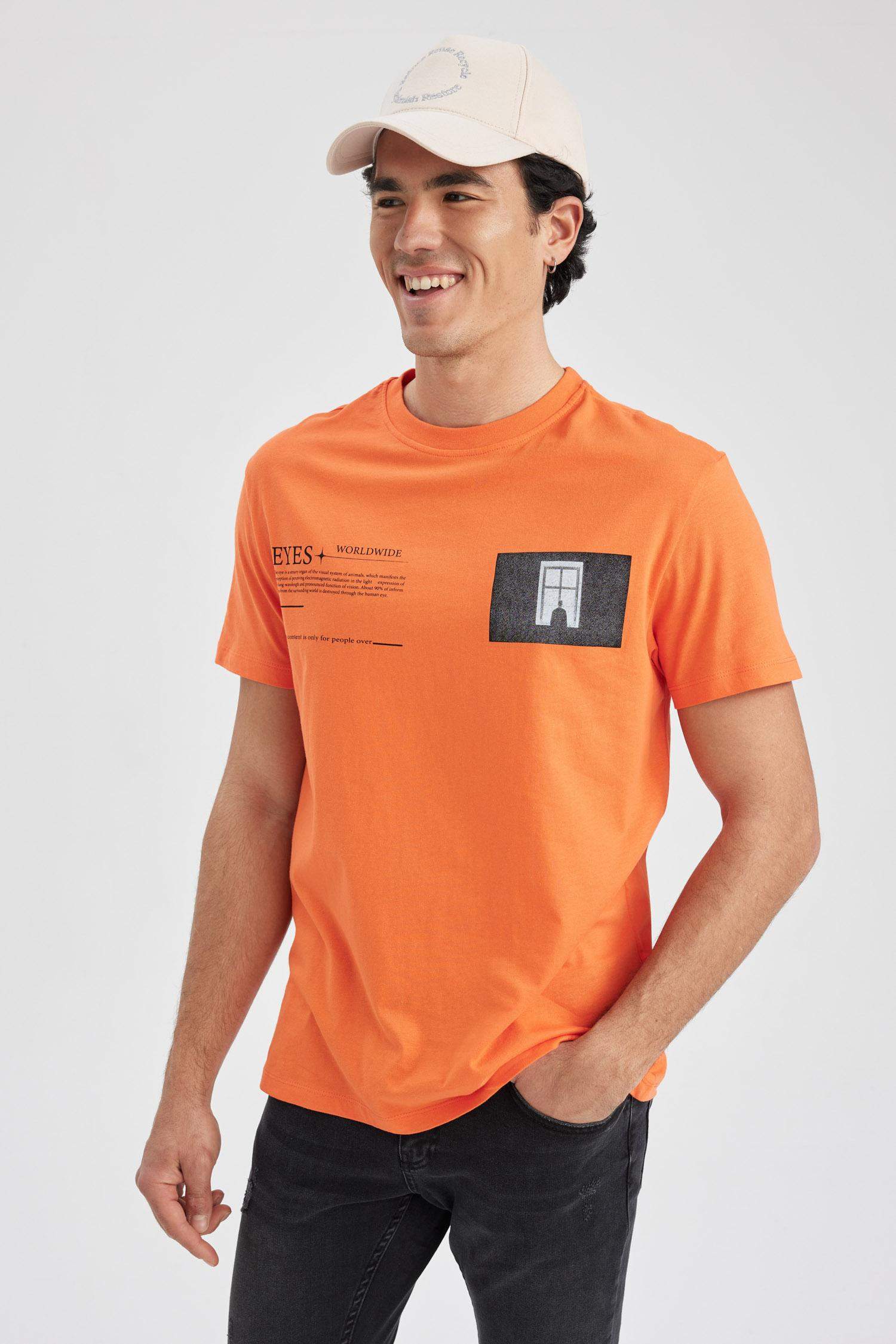 дөңгелек жаға үлкен Қысқа жеңді футболка