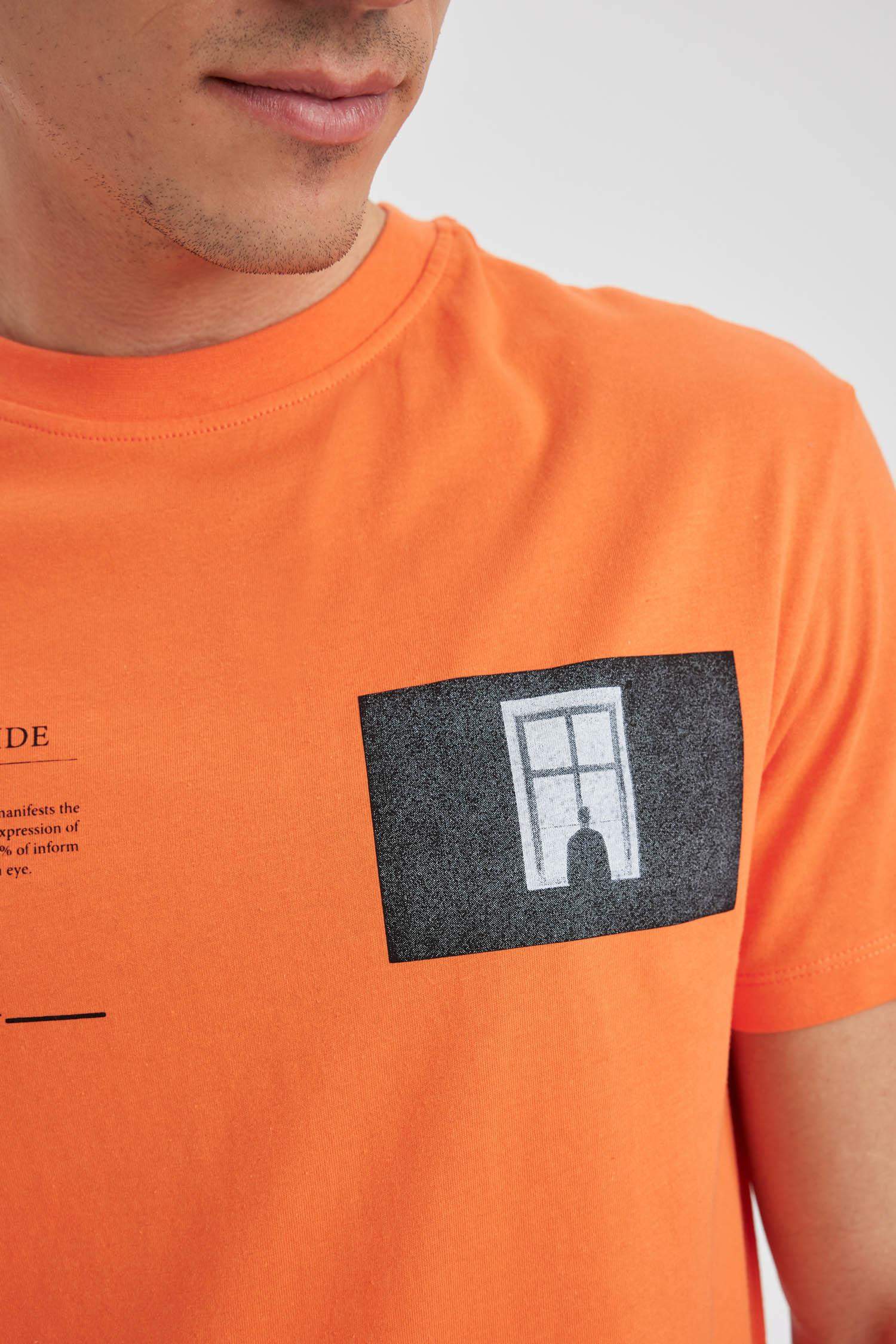 дөңгелек жаға үлкен Қысқа жеңді футболка