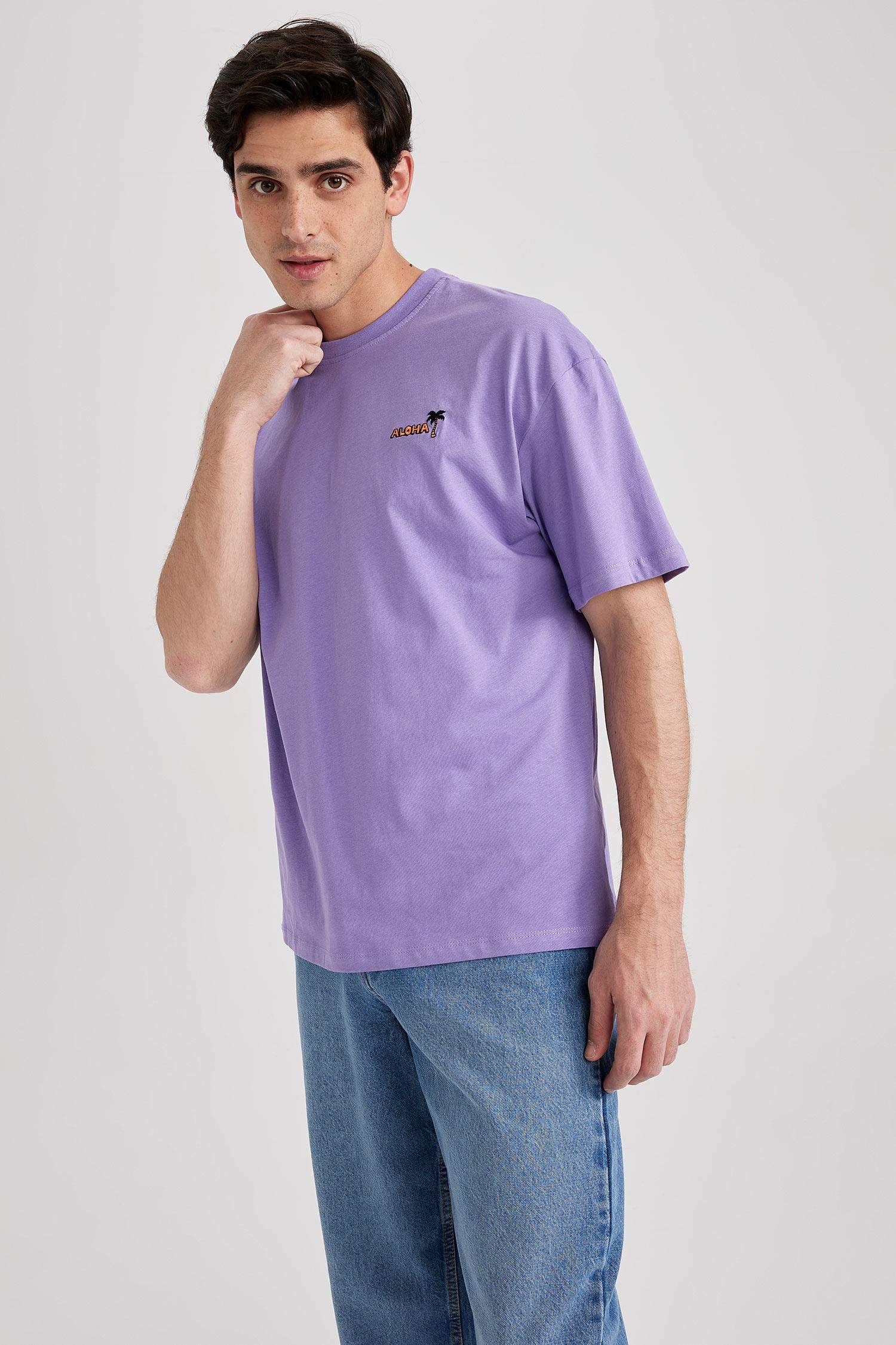 дөңгелек жаға минималл Қысқа жеңді футболка