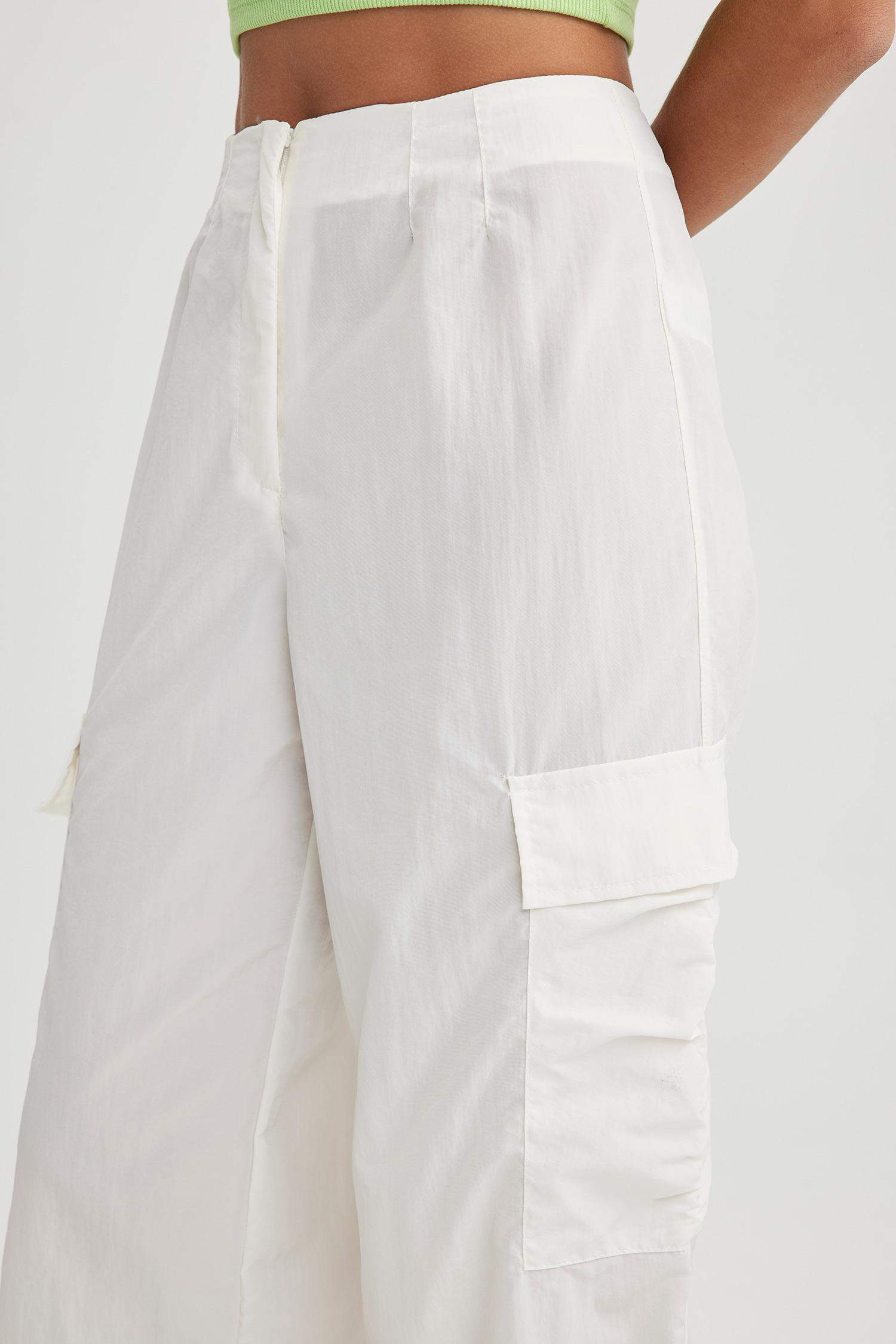 Parachute High Waist Standard Trousers