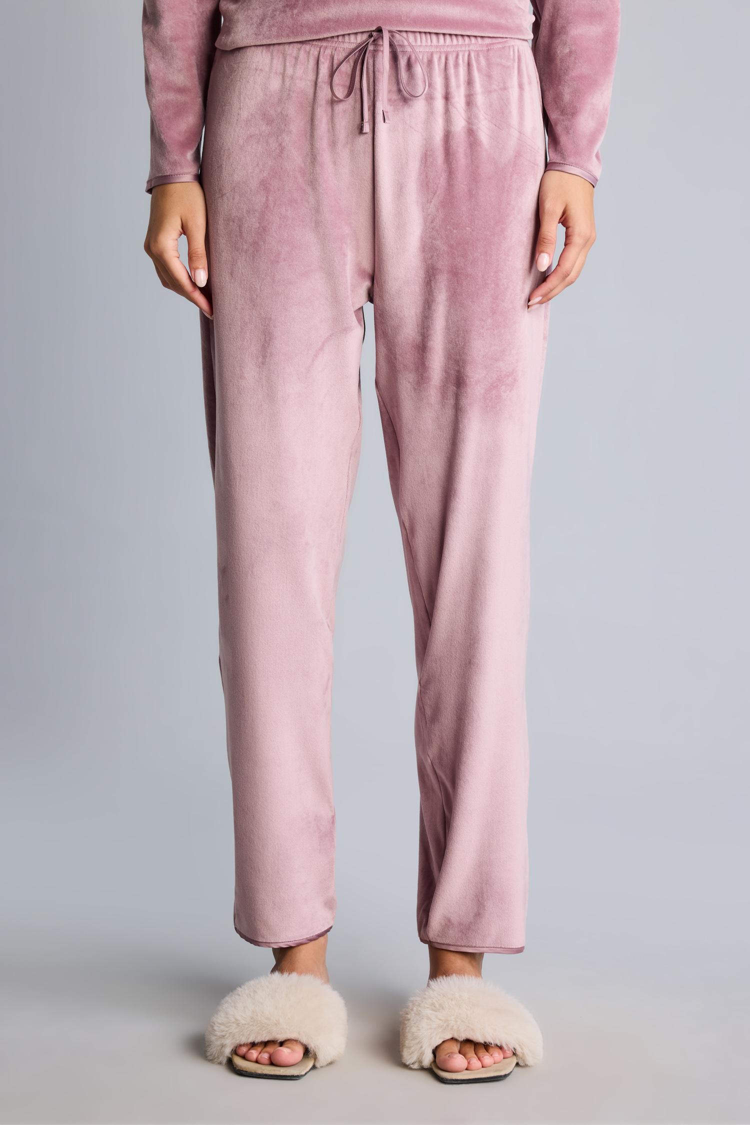 DeFacto Regular Fit Velur Pijama Takımı görsel 5