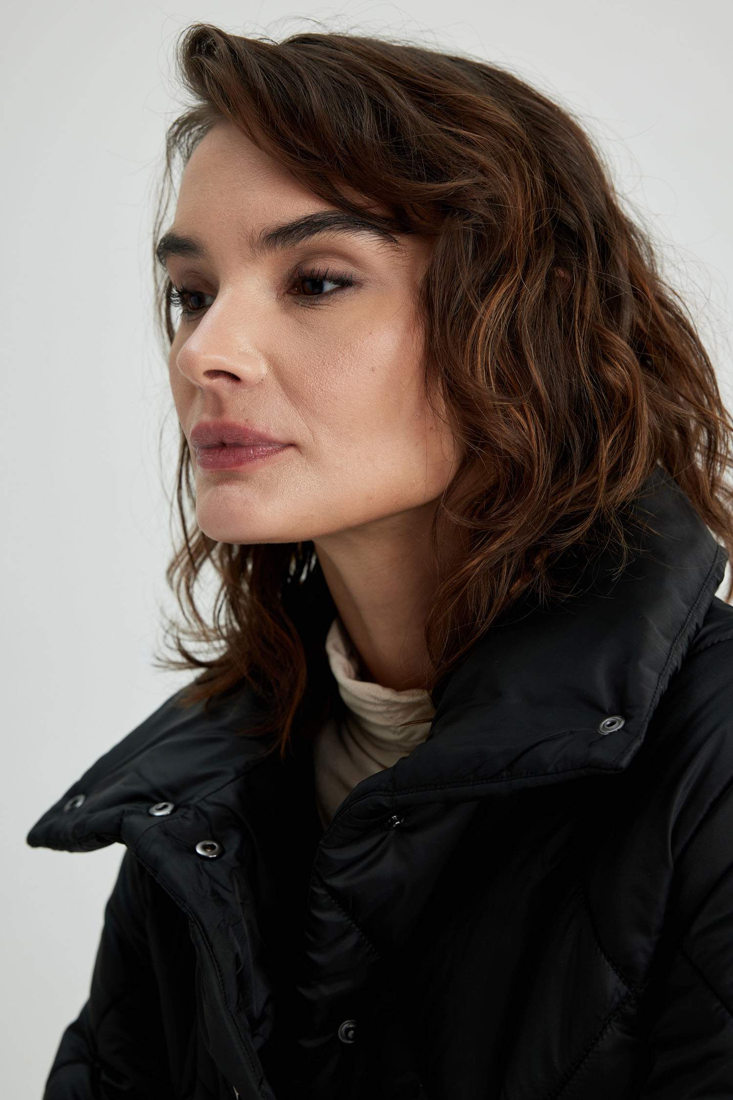 Куртка водоотталкивающая с воротником-стойкой