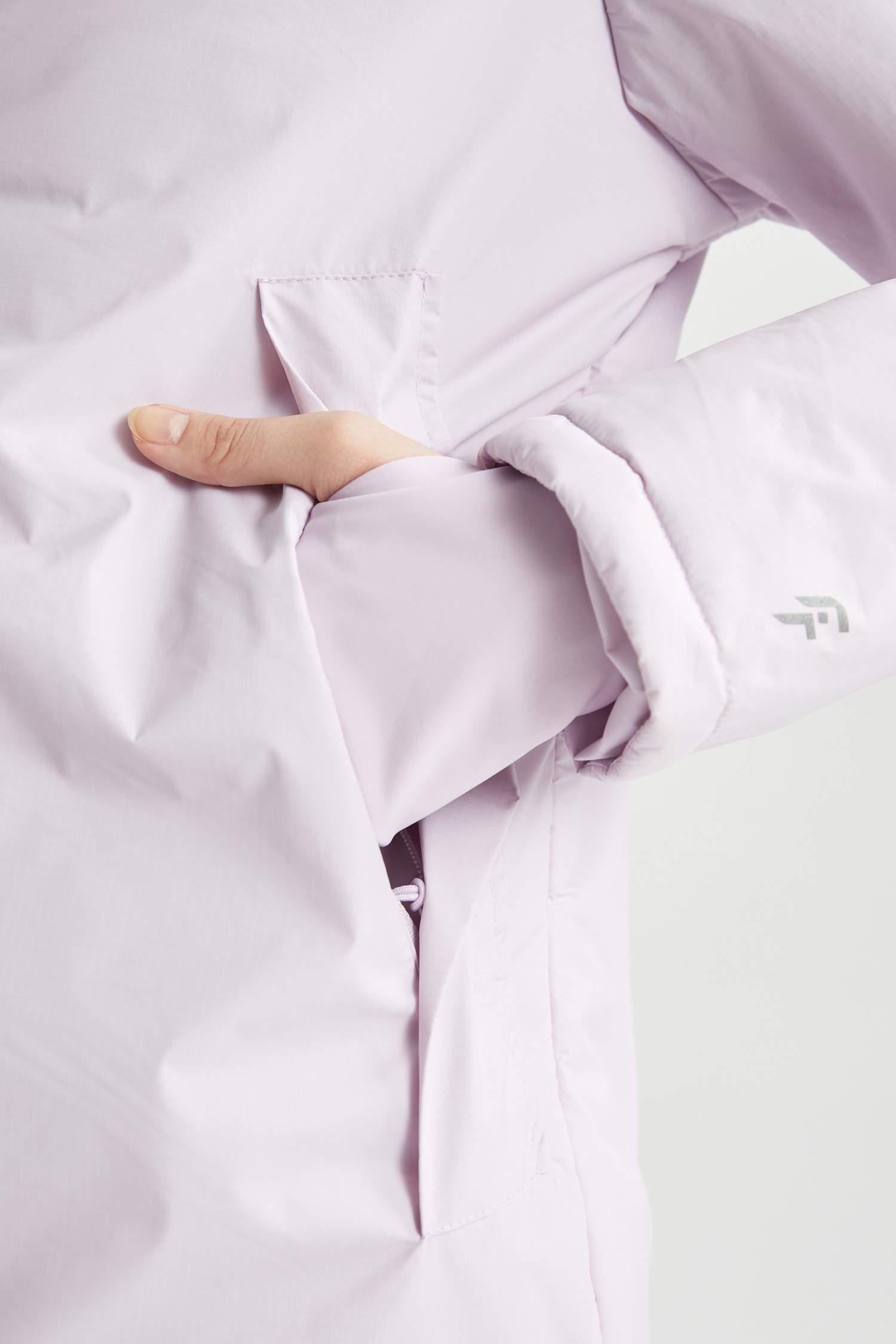 Slim Fit Fleece Lined Waterproof Puffer Jacket