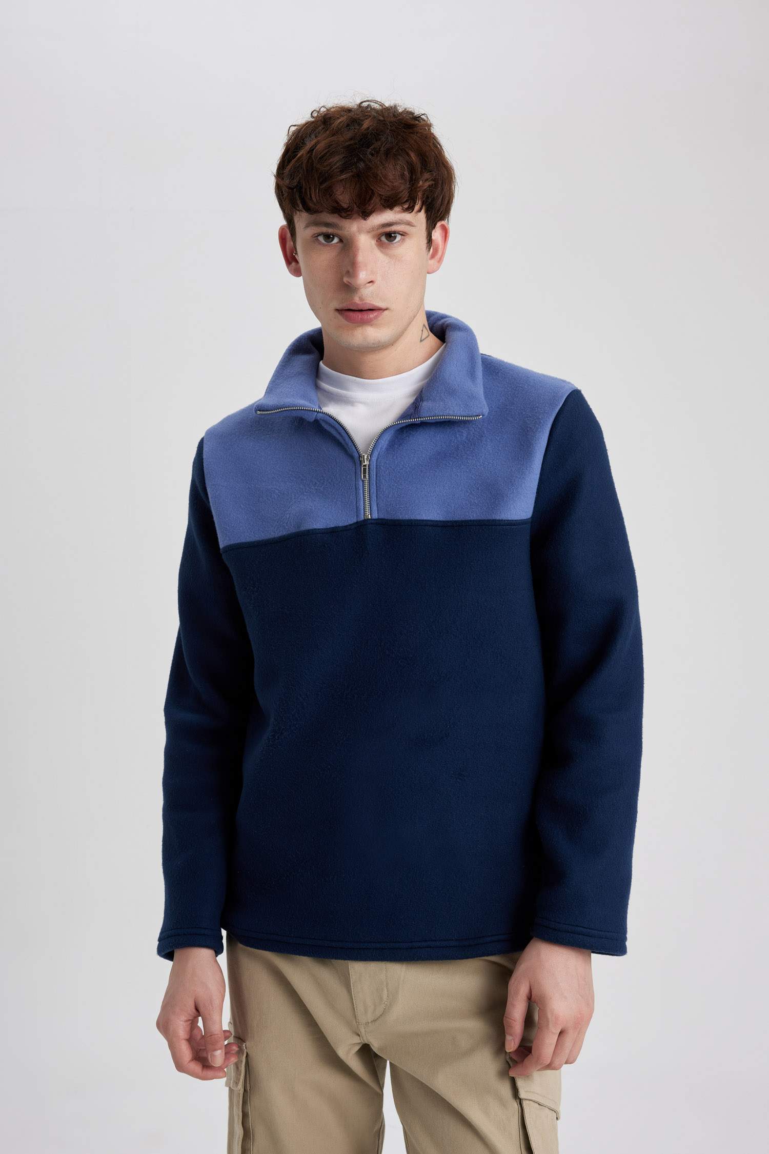 Верх стандартного кроя из флиса