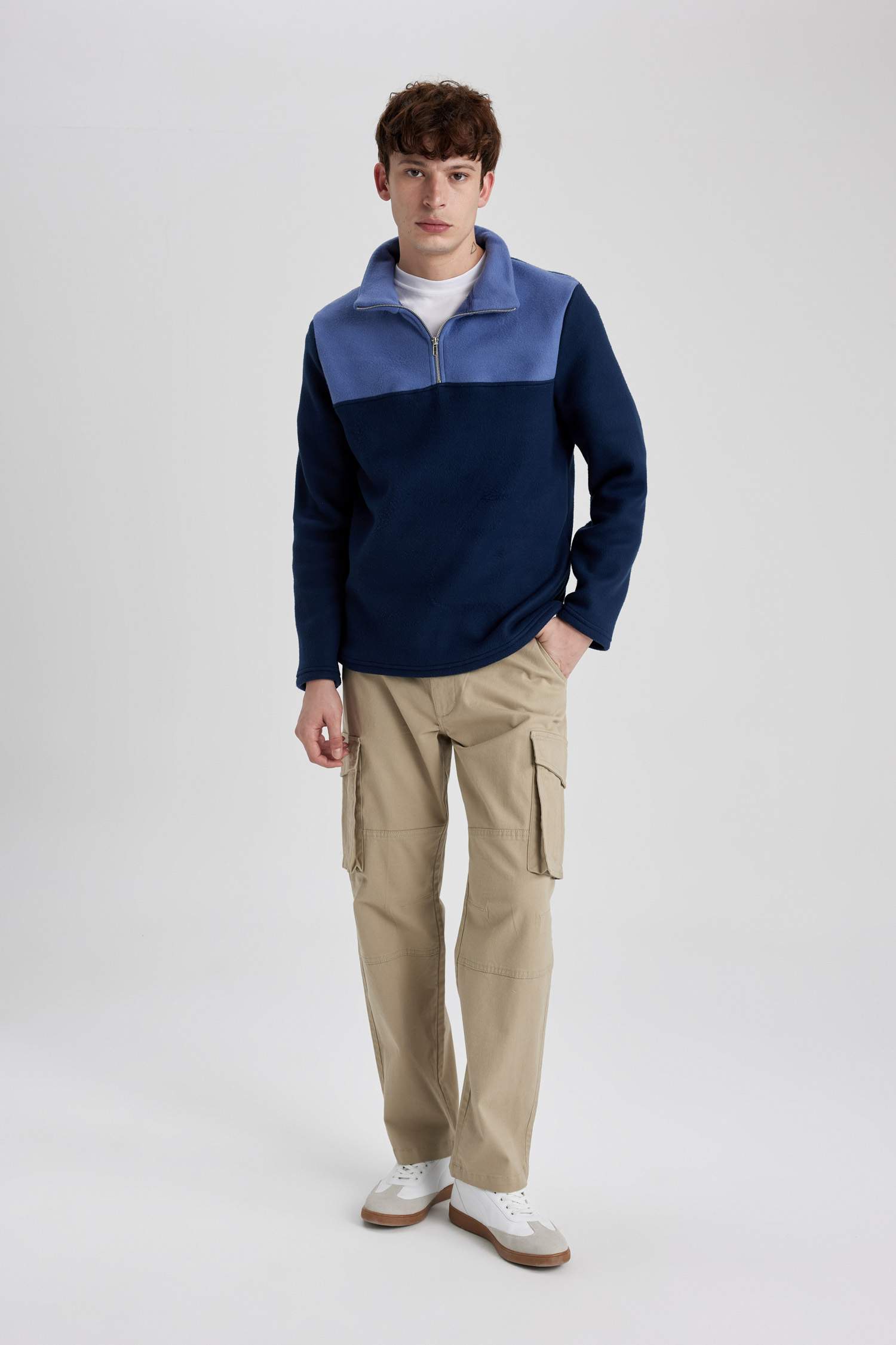 Верх стандартного кроя из флиса