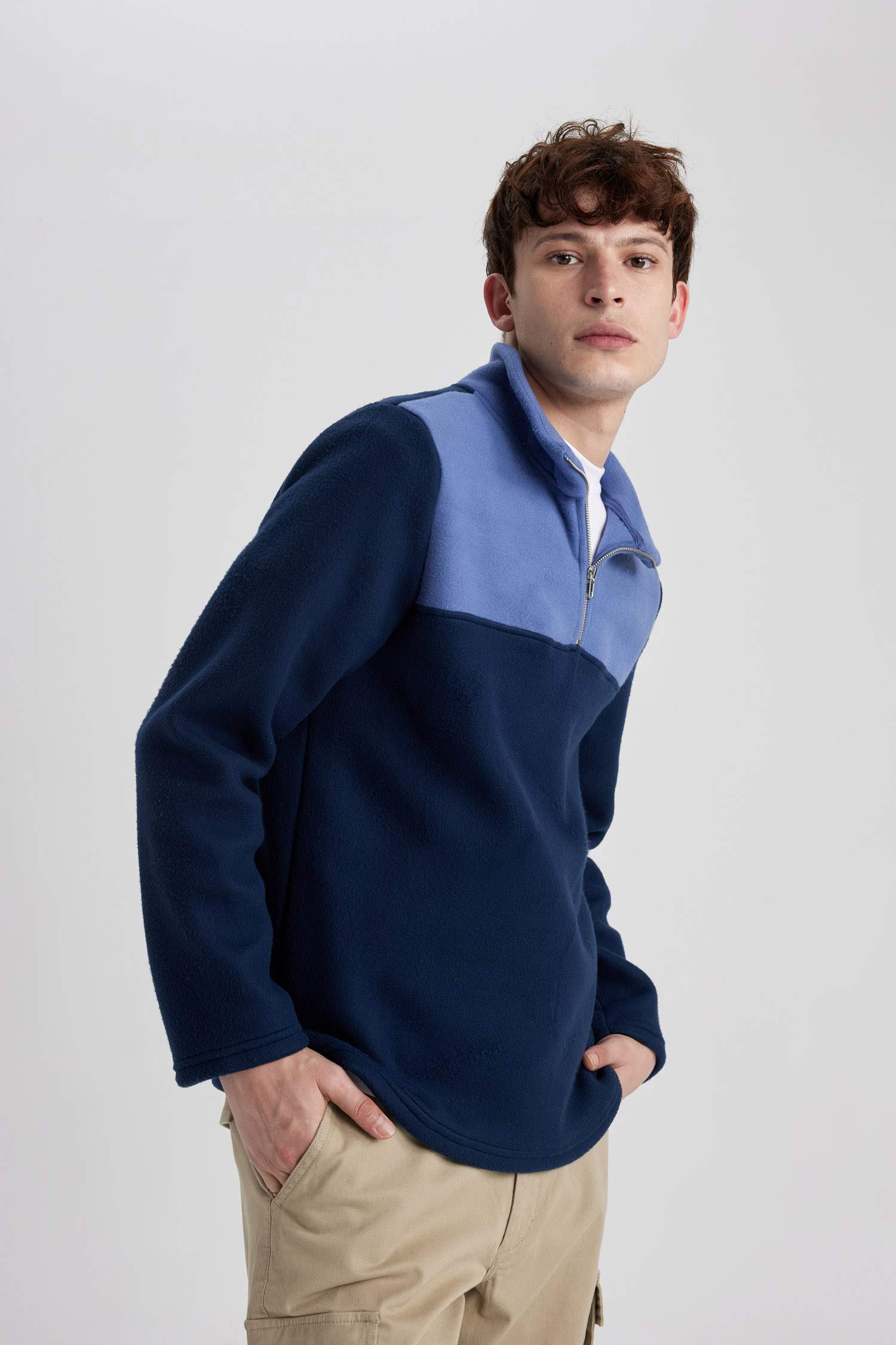 Верх стандартного кроя из флиса