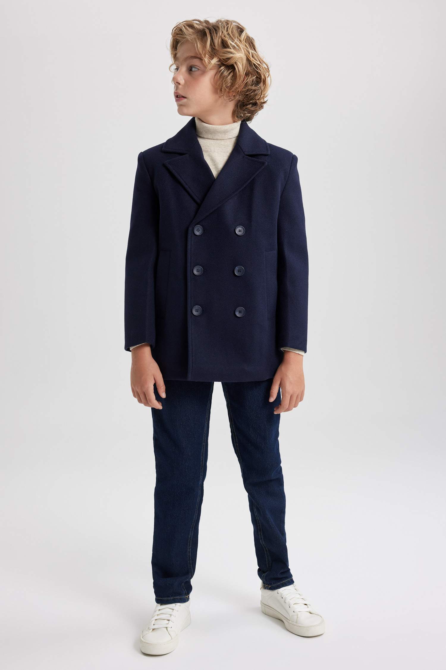 Кашемировое пальто для мальчиков