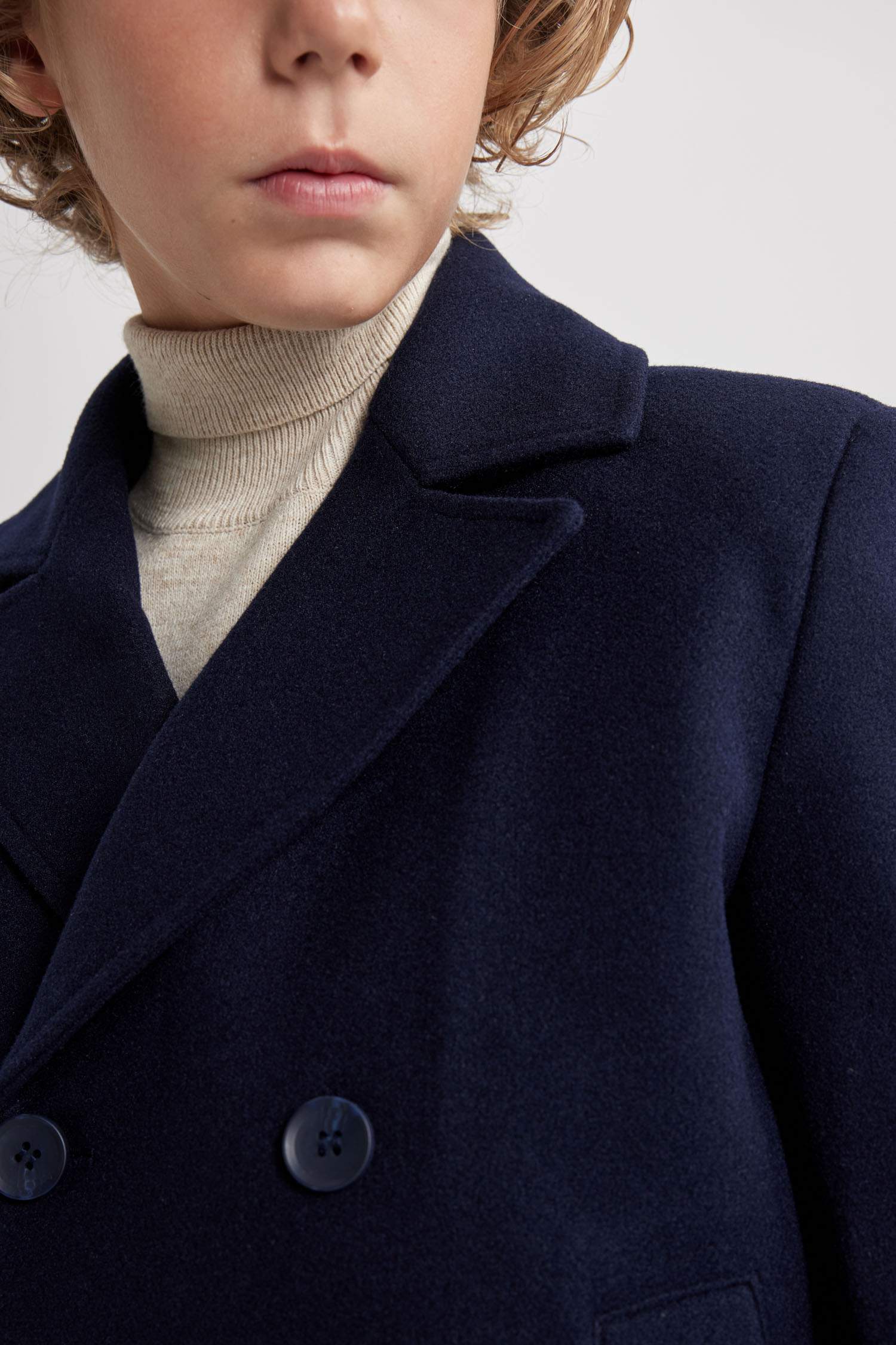 Кашемировое пальто для мальчиков