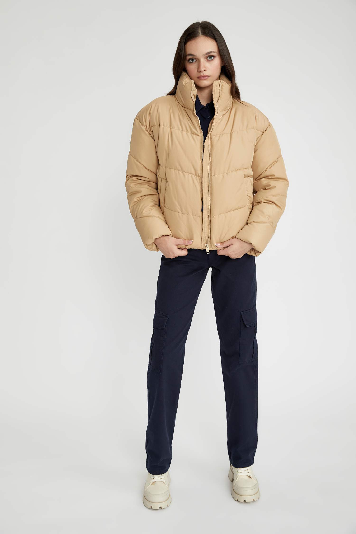 Куртка водонепроникний свободного крою для жінок