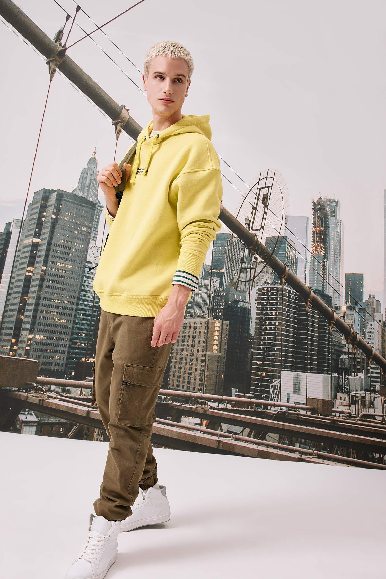 Pantalon Joggeur Cargo Coupe Régulière