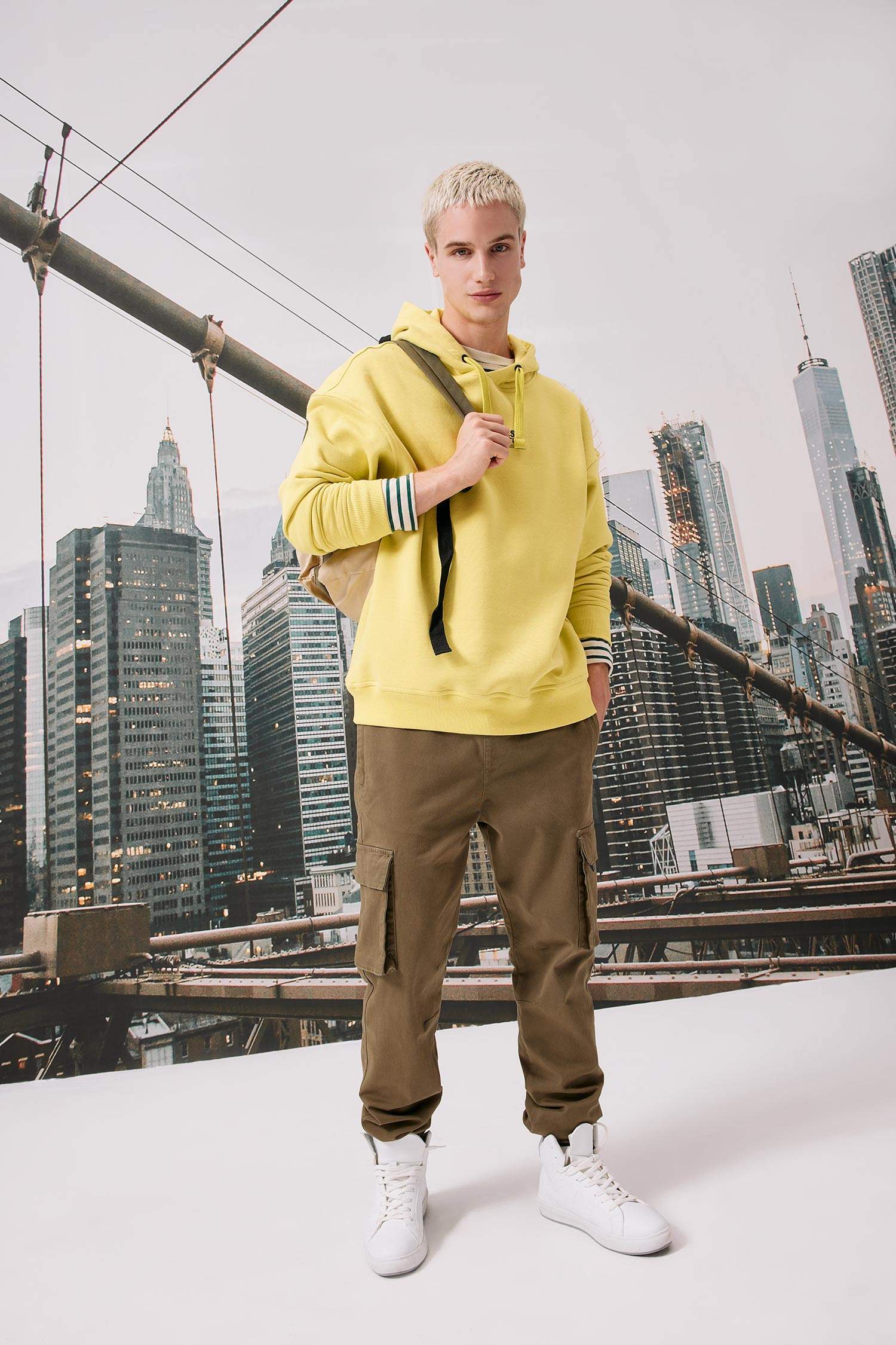 Pantalon Joggeur Cargo Coupe Régulière