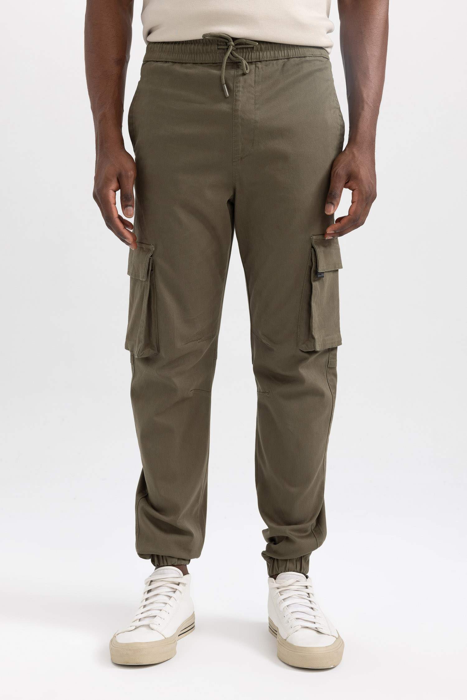 Pantalon Joggeur Cargo Coupe Régulière