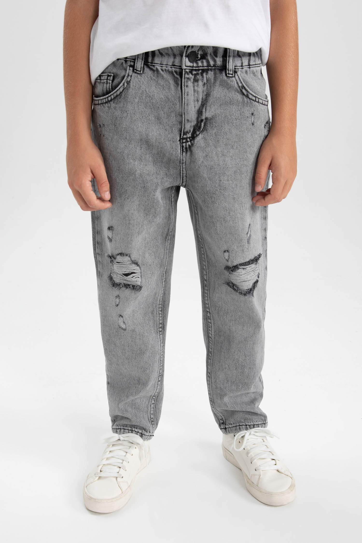 Джинсы рванные для мальчиков