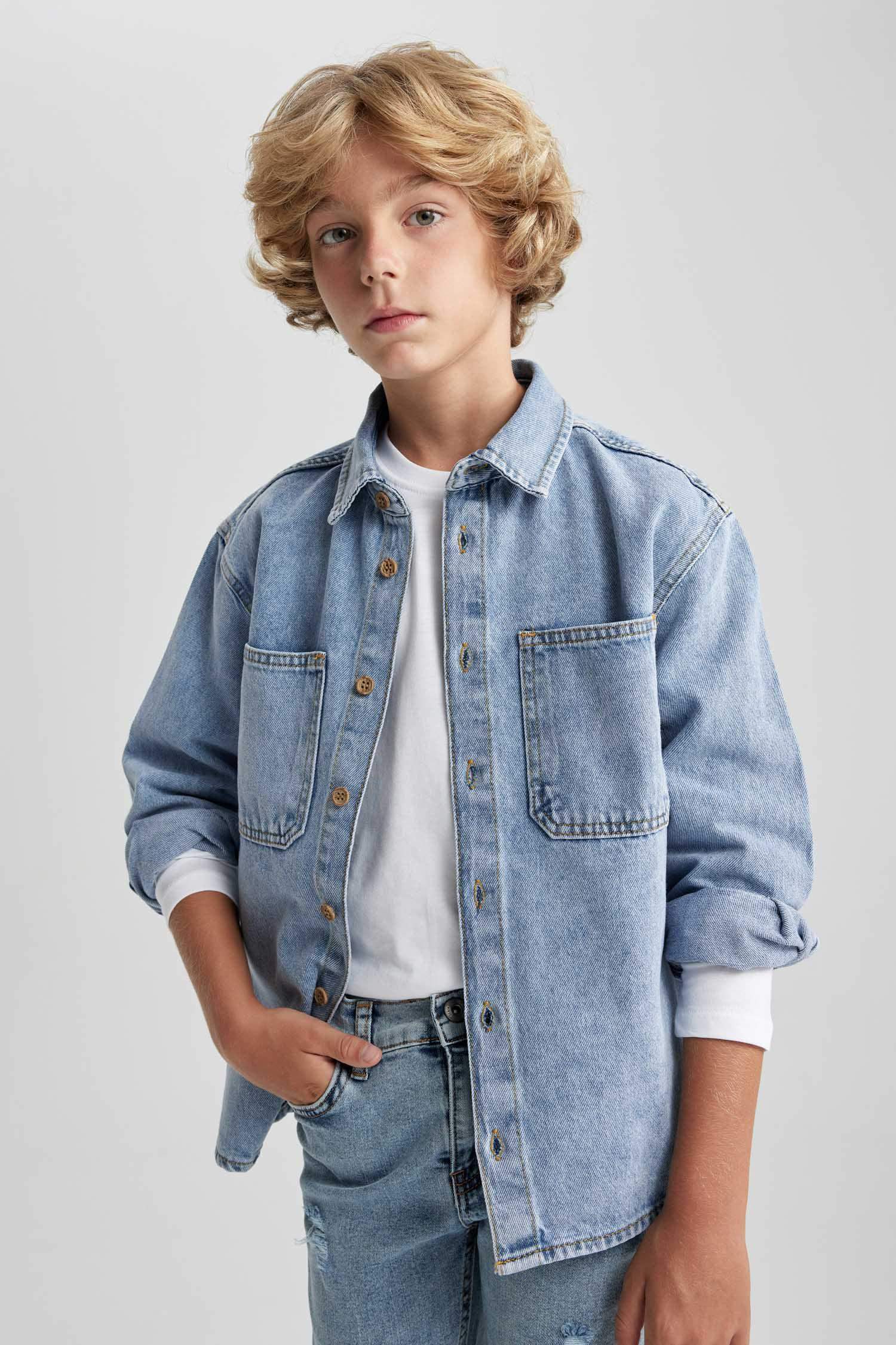 Ұлдарға Ұзын жеңді көйлек