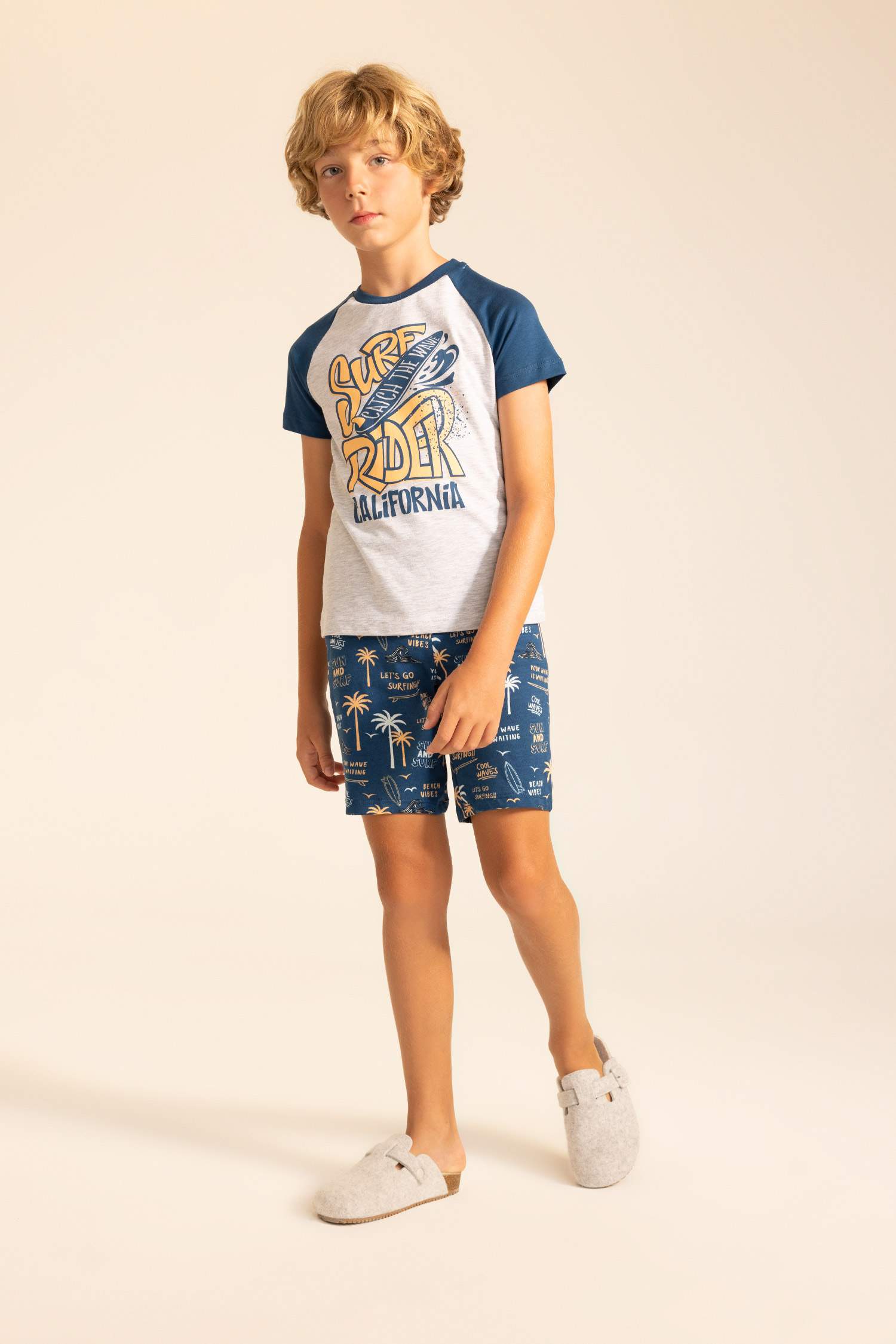 Пижама с принтом для мальчиков