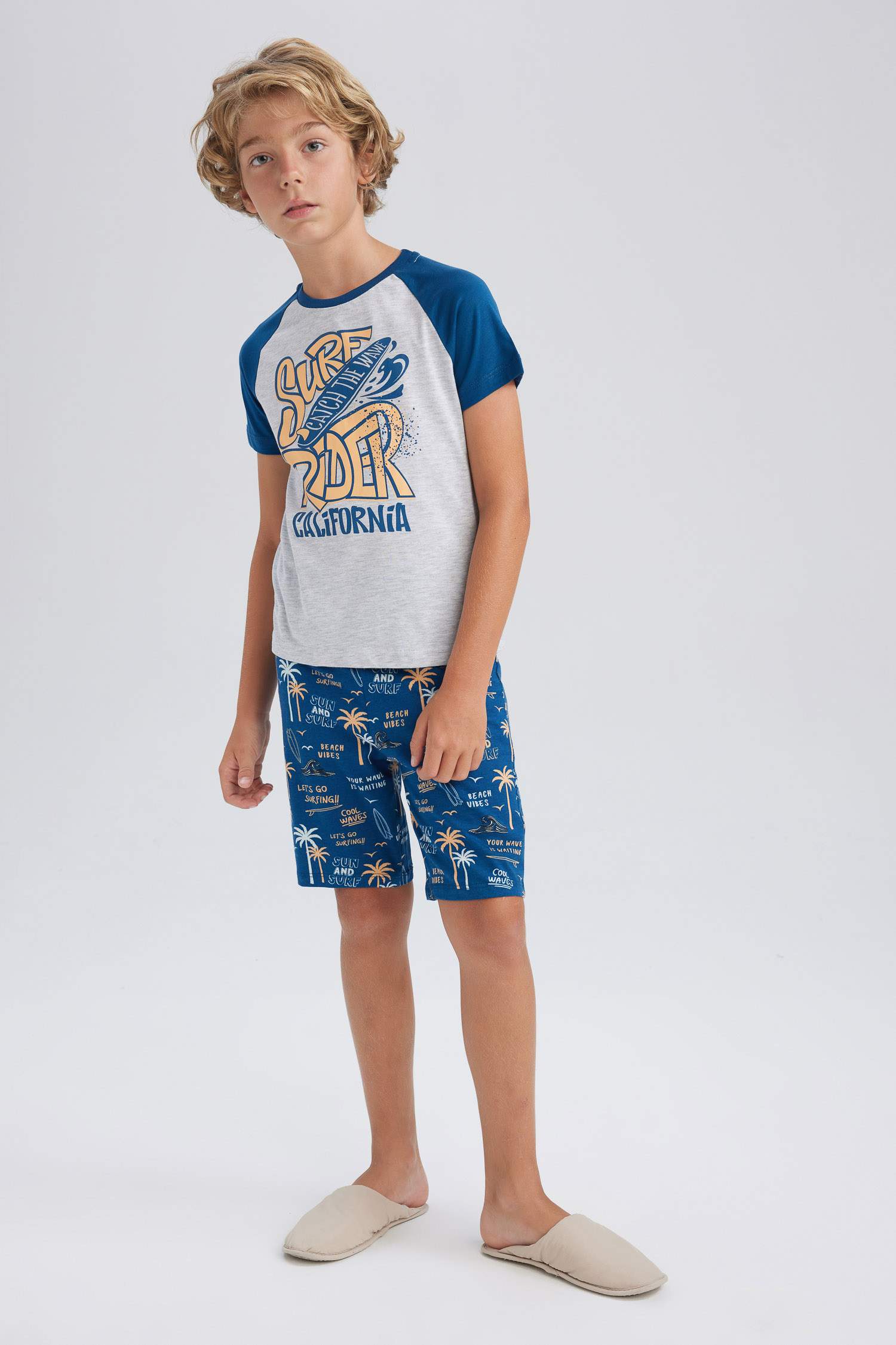 Пижама с принтом для мальчиков