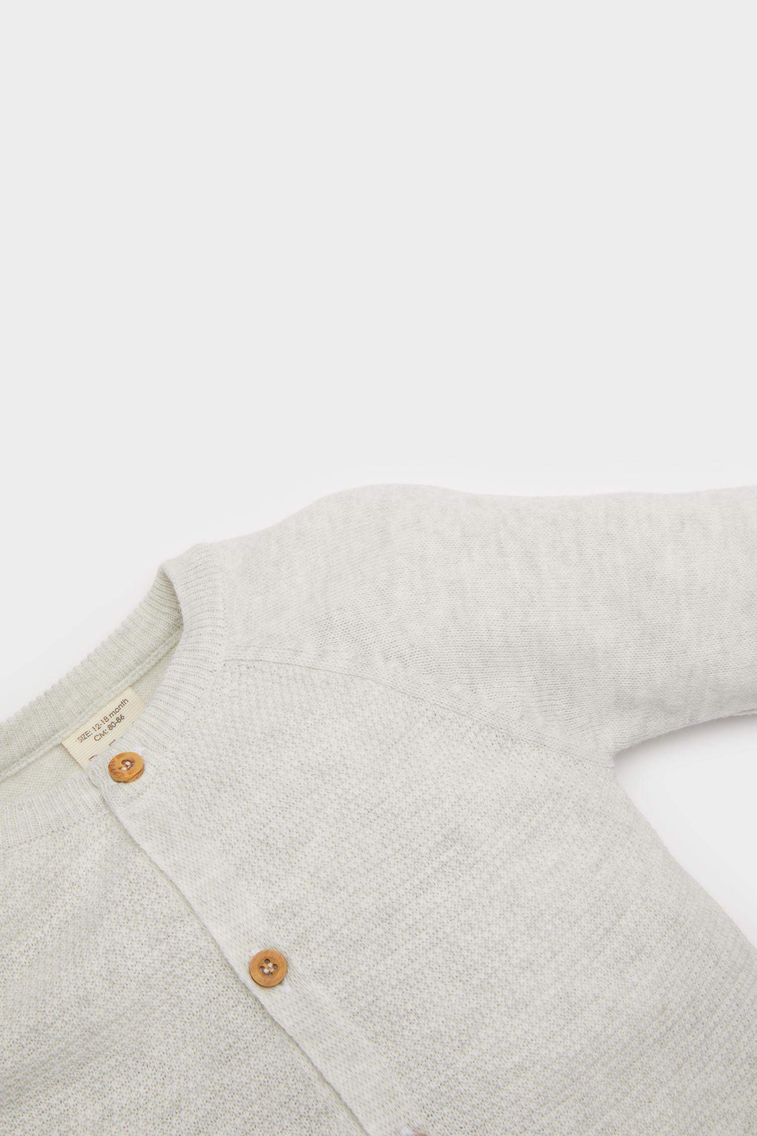 كارديجان قصة عادية برقبة مستديرة