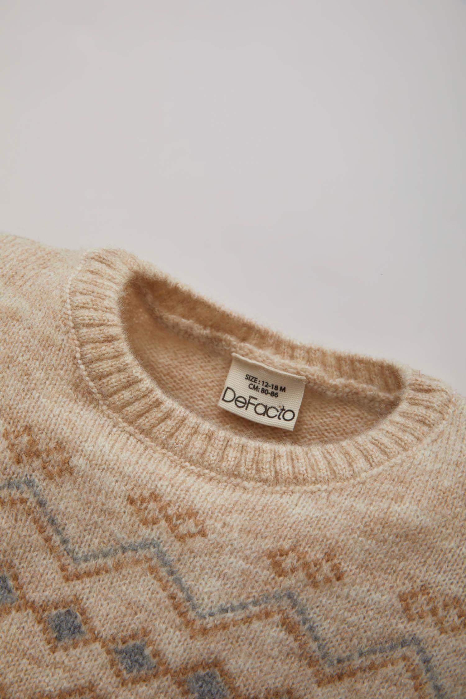 Свитер с принтом для малышей мальчиков