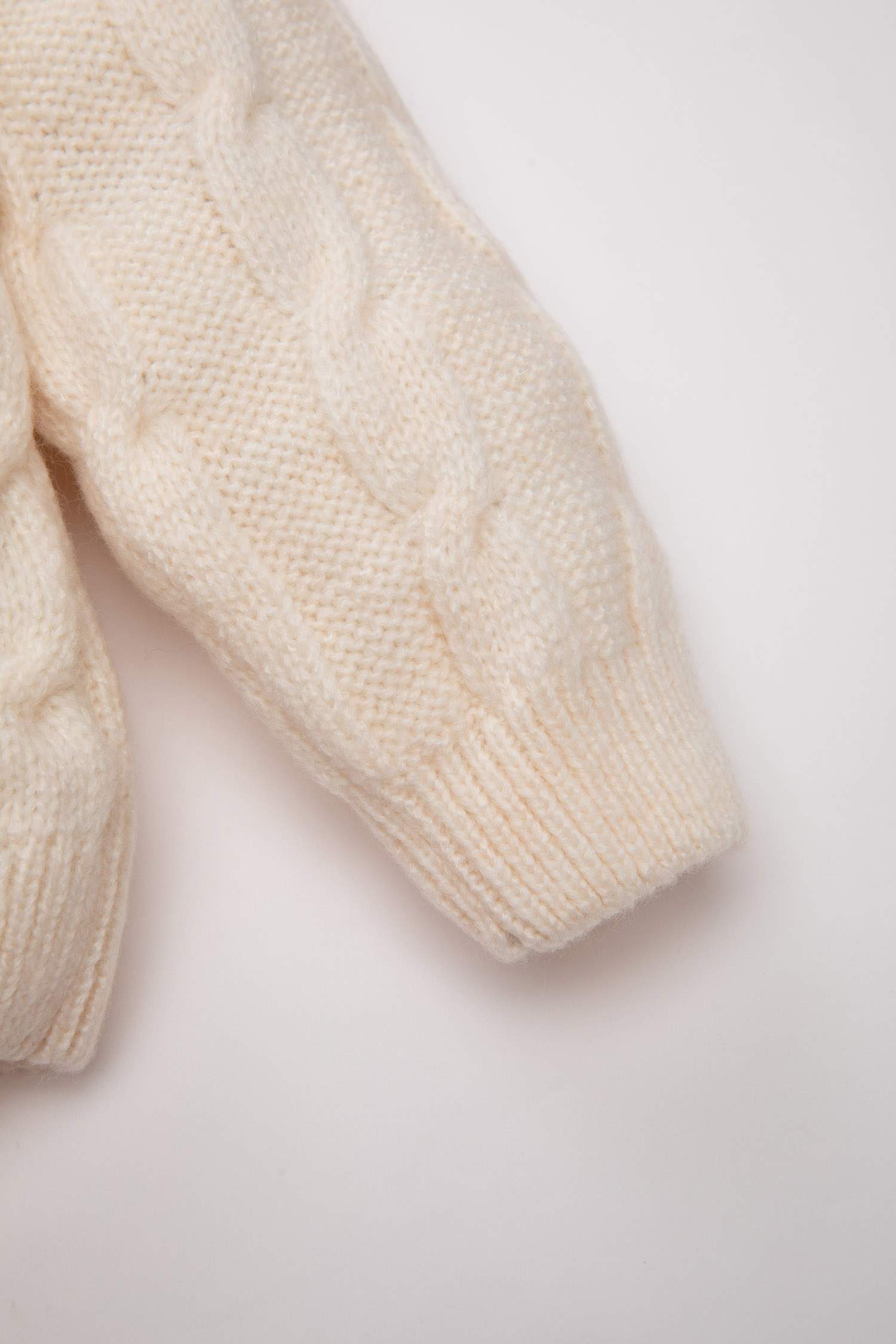 Erkek Bebek Bisiklet Yaka Triko Kazak