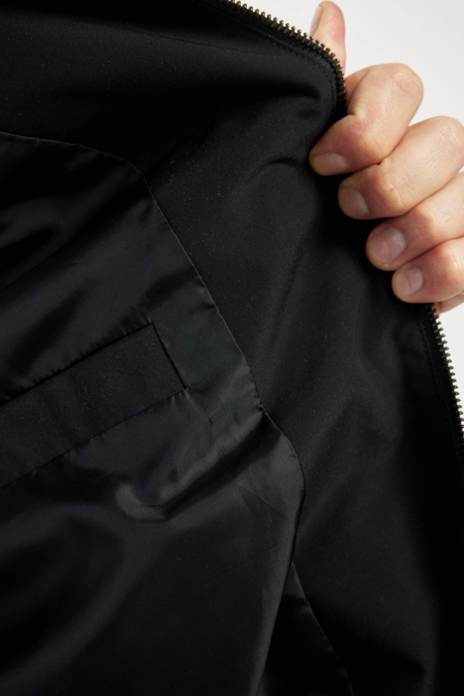 Slim Fit Bomber Jacket