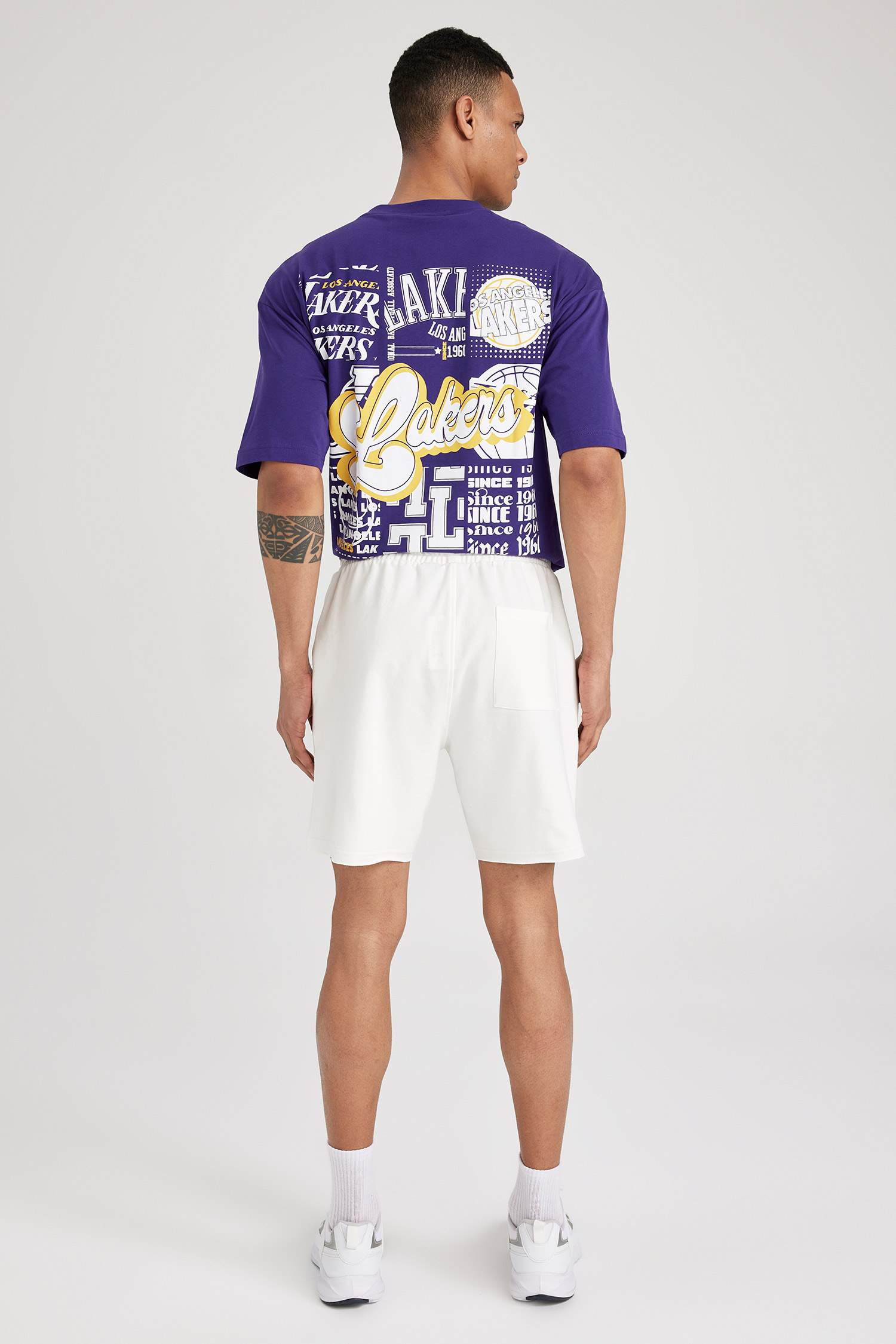 Lakers T-shirt and Shorts Set