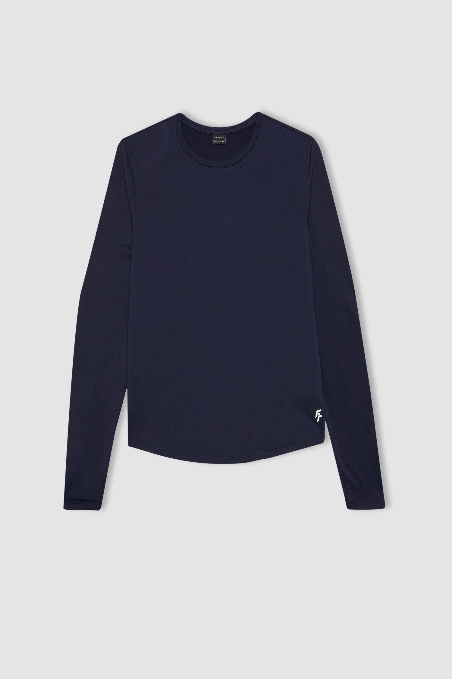 DeFactoFit Slim Fit Crew Neck Sports T-Shirt