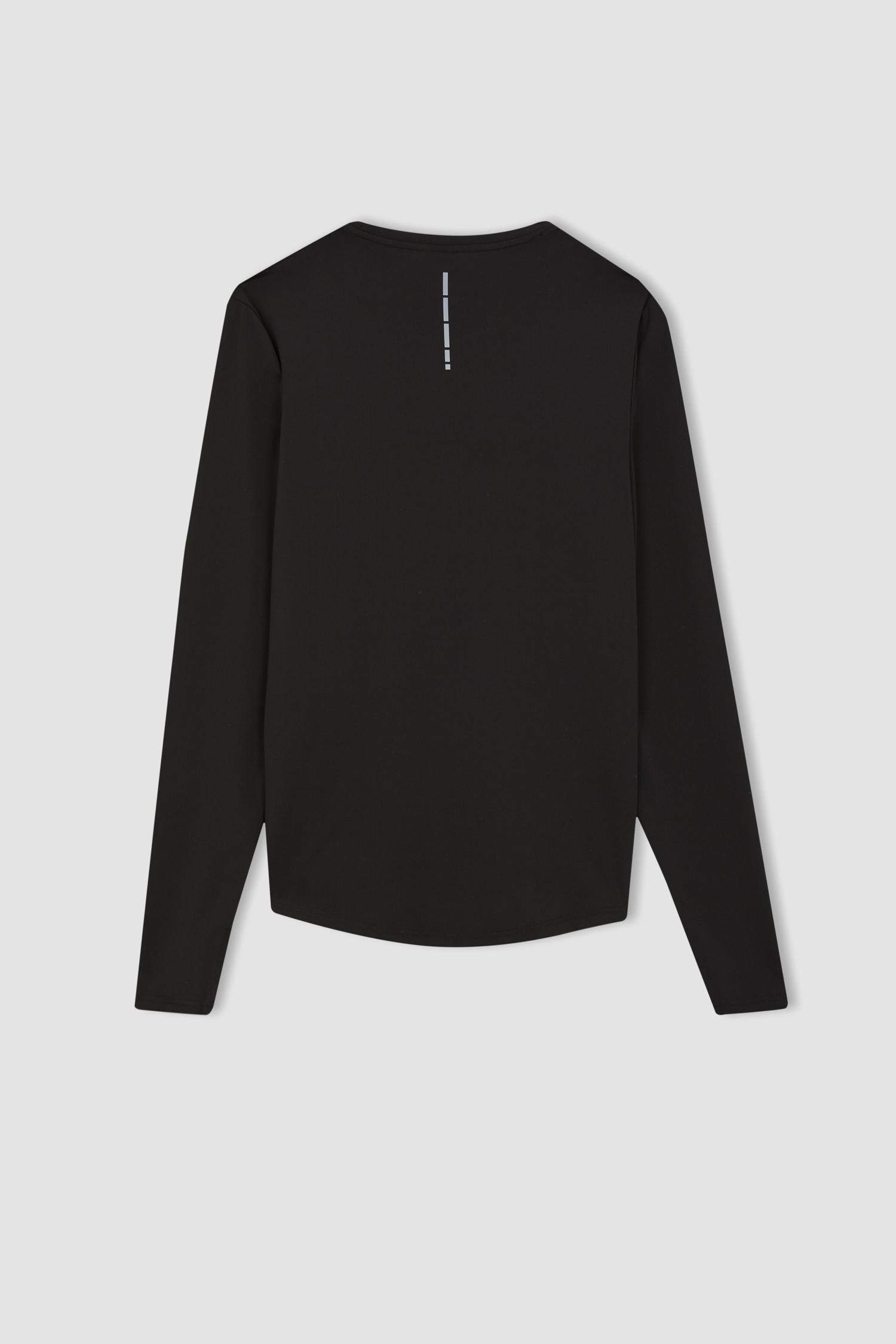 DeFactoFit Slim Fit Crew Neck Sports T-Shirt