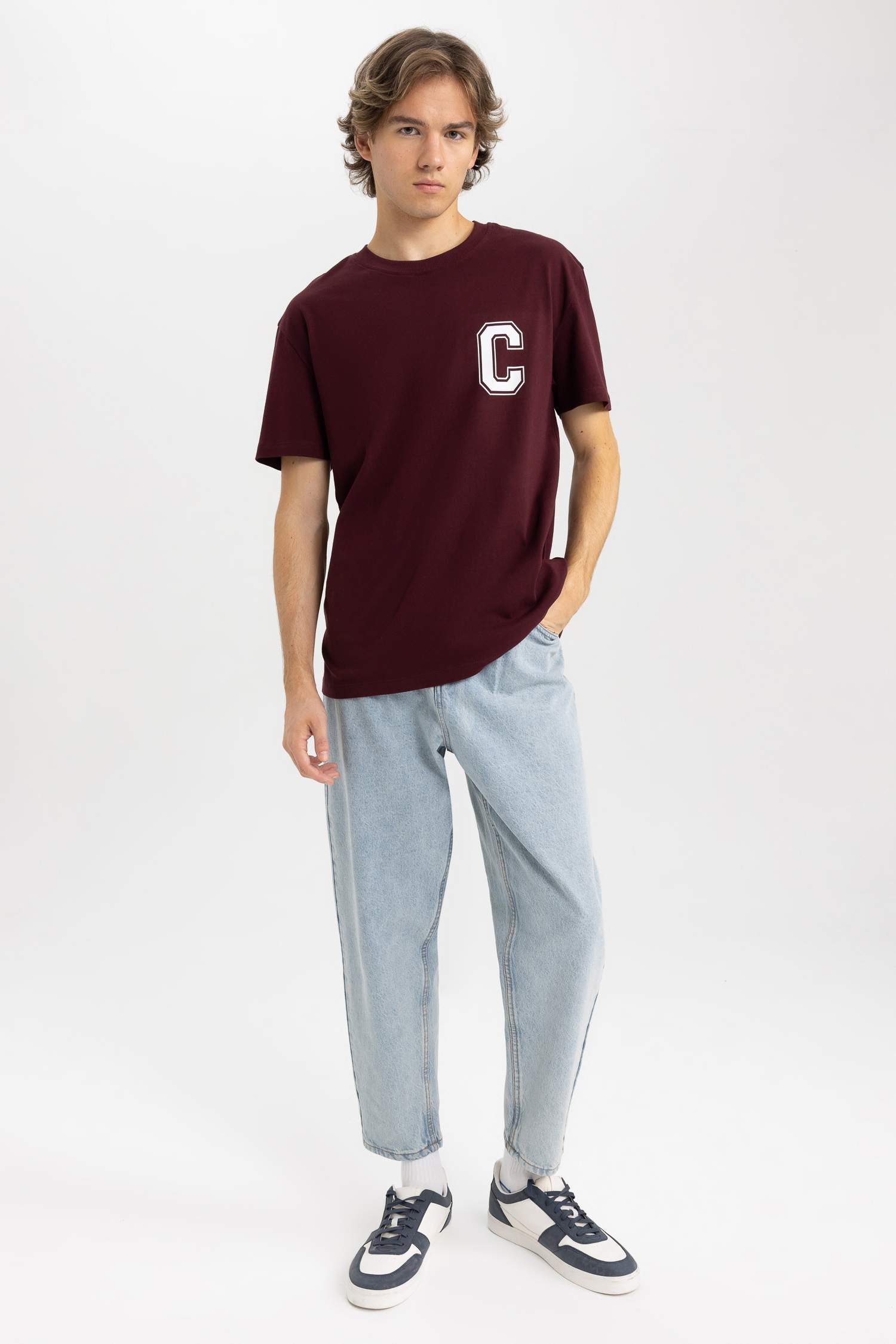 Regular Fit Crew Neck Short Sleeve T-Shirt