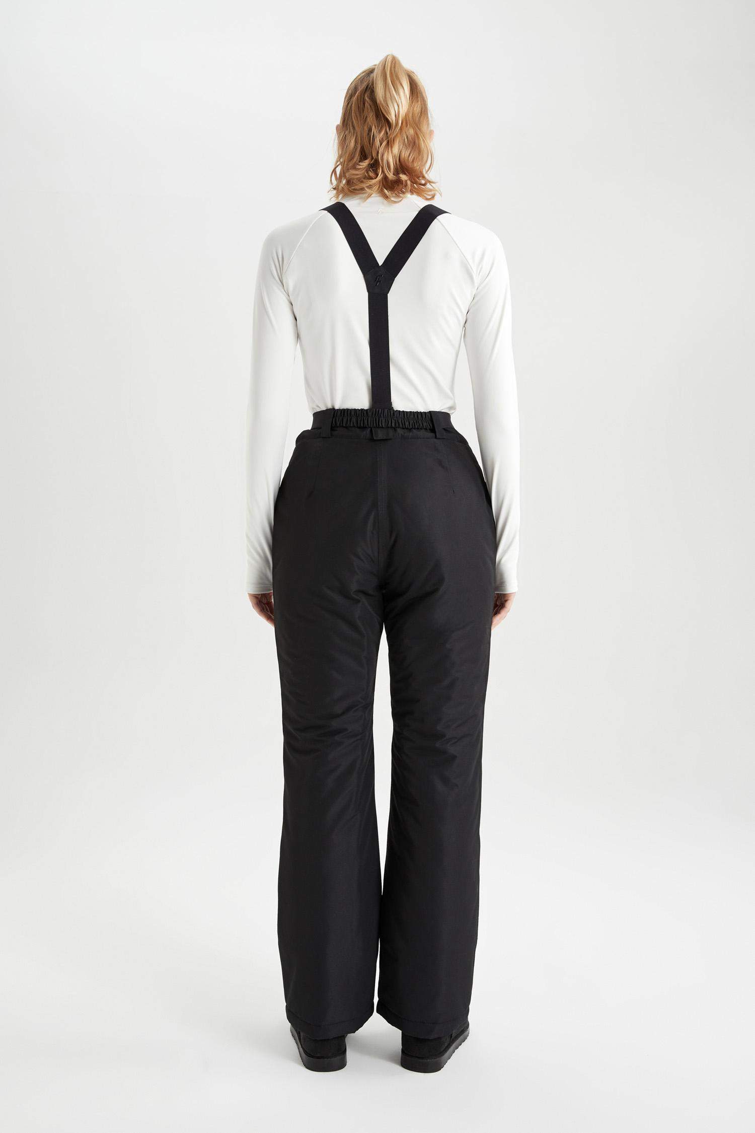 Su Geçirmez Askılı Basic Kayak Pantolon