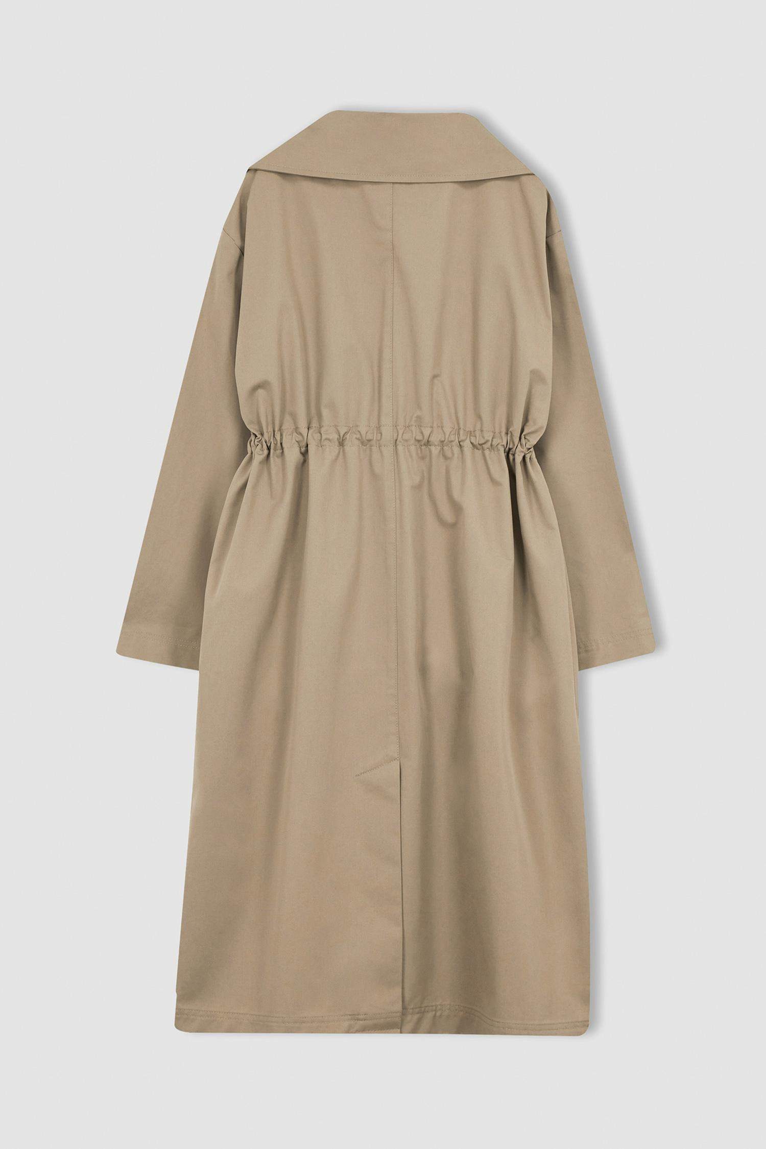 Sorbe X DeFacto Oversize Kemerli %100 Pamuk Trençkot