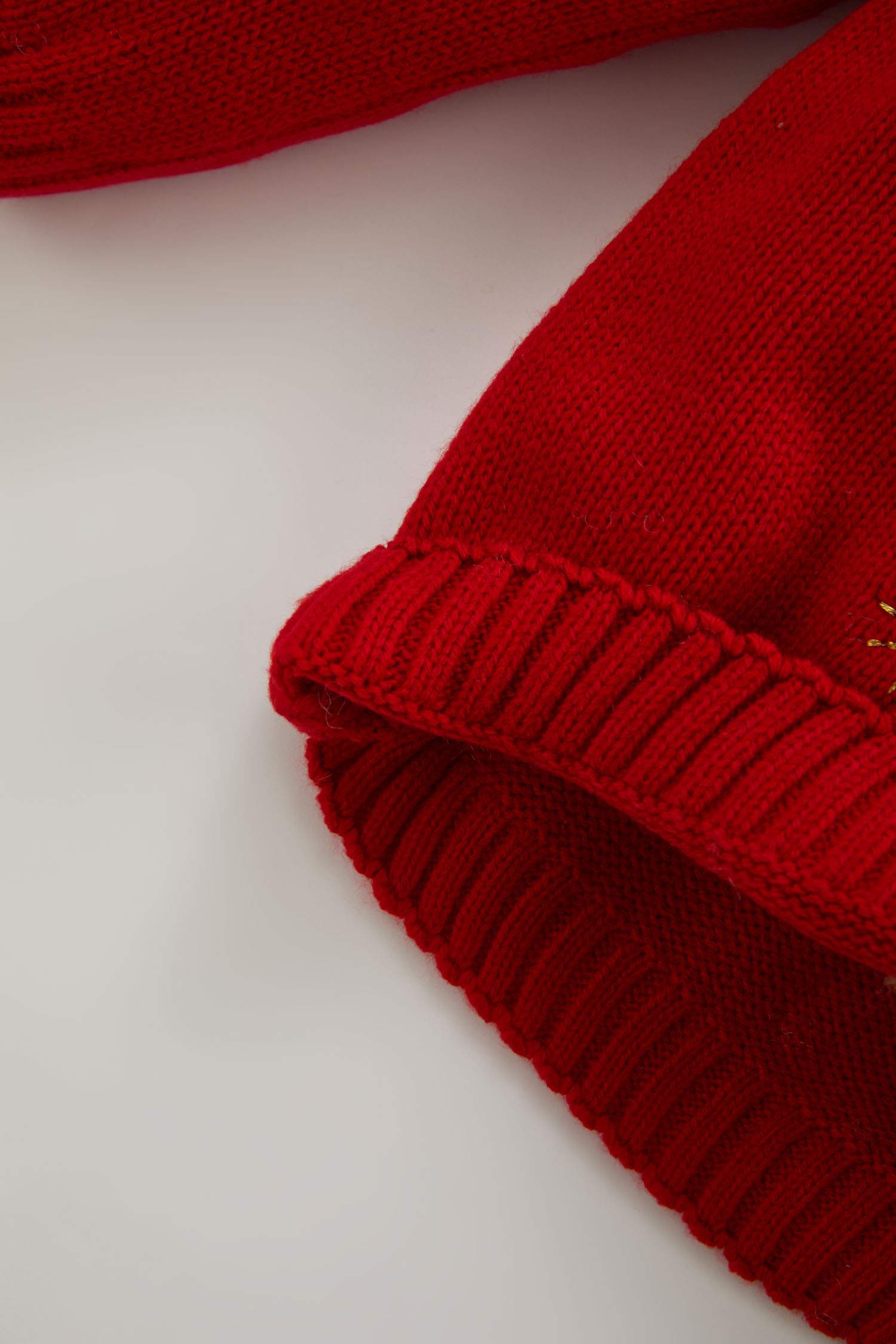 Baby Girl New Year Themed Neck Pullover