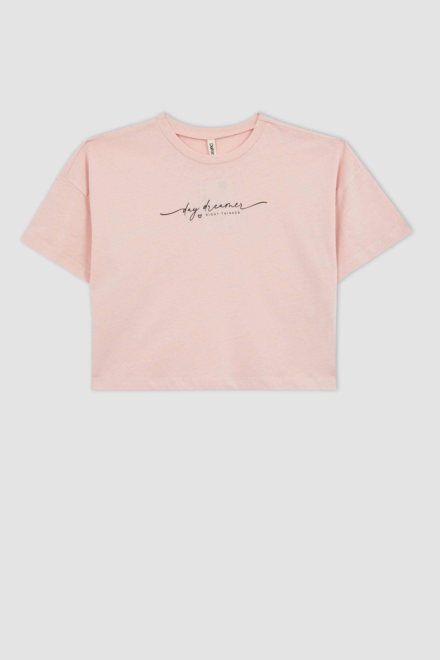 تي شيرت كروب بناتي نص كم