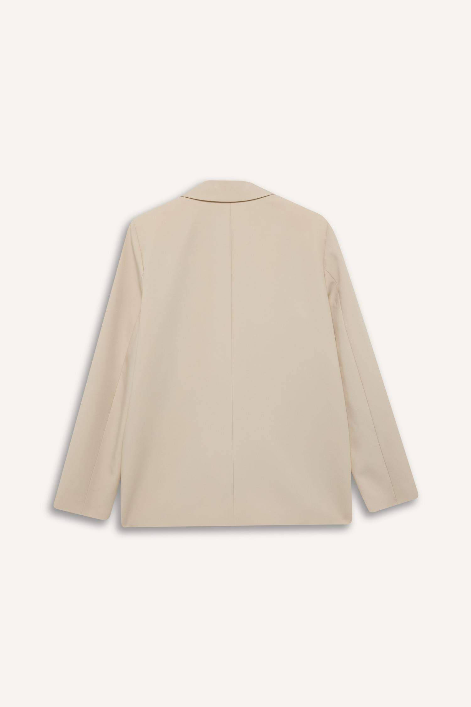 Оверсайз Свободный Покрой Блейзер Пиджак