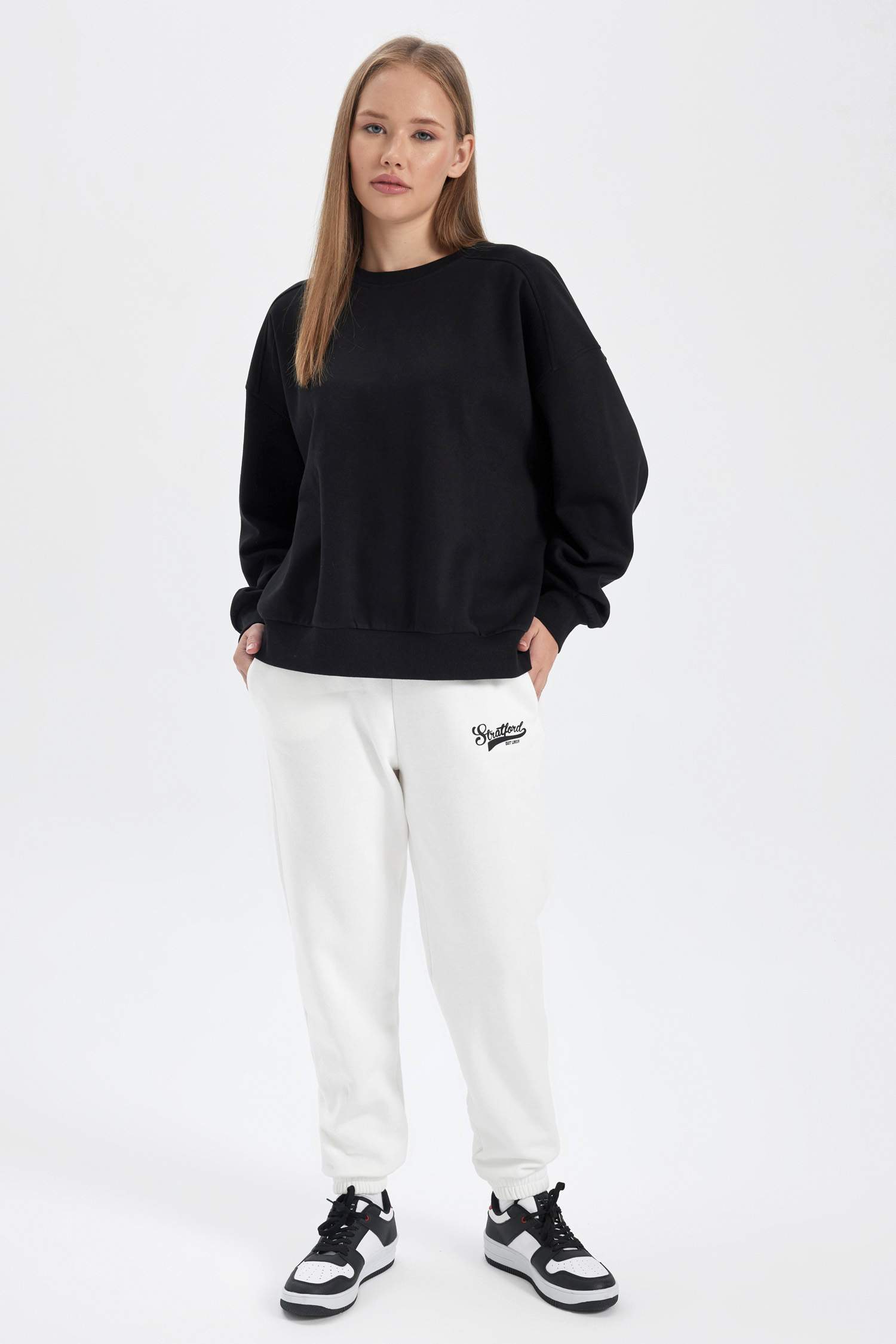 Sweat-Shirt Oversize Col Rond
